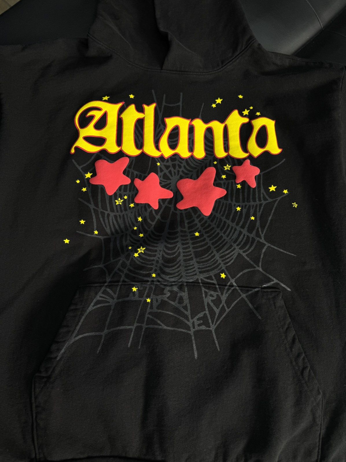 Sp5der Sp5der Black Atlanta Pullover Hoodie Size (XL) NEW Size US XL / EU 56 / 4 - 3 Thumbnail