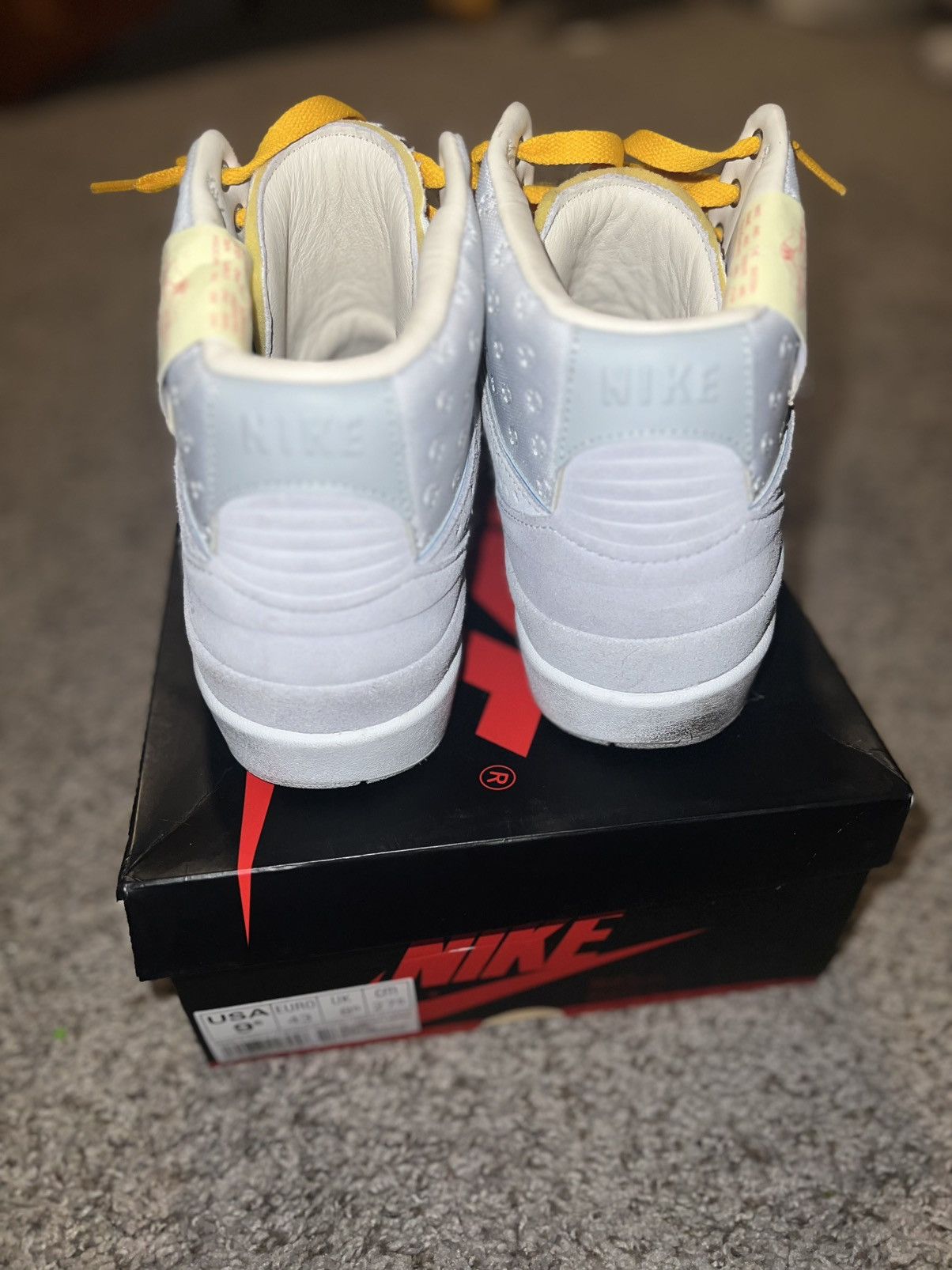 Nike Air Jordan 2 Union LA Size US 9 / EU 42 - 4 Thumbnail