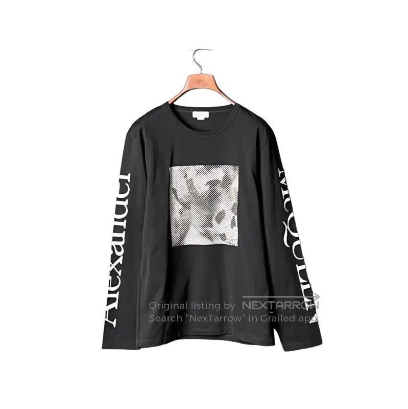Alexander McQueen Alexander McQueen Black Long Sleeve Printed Sweatshirt . Size US S / EU 44-46 / 1 - 1 Thumbnail