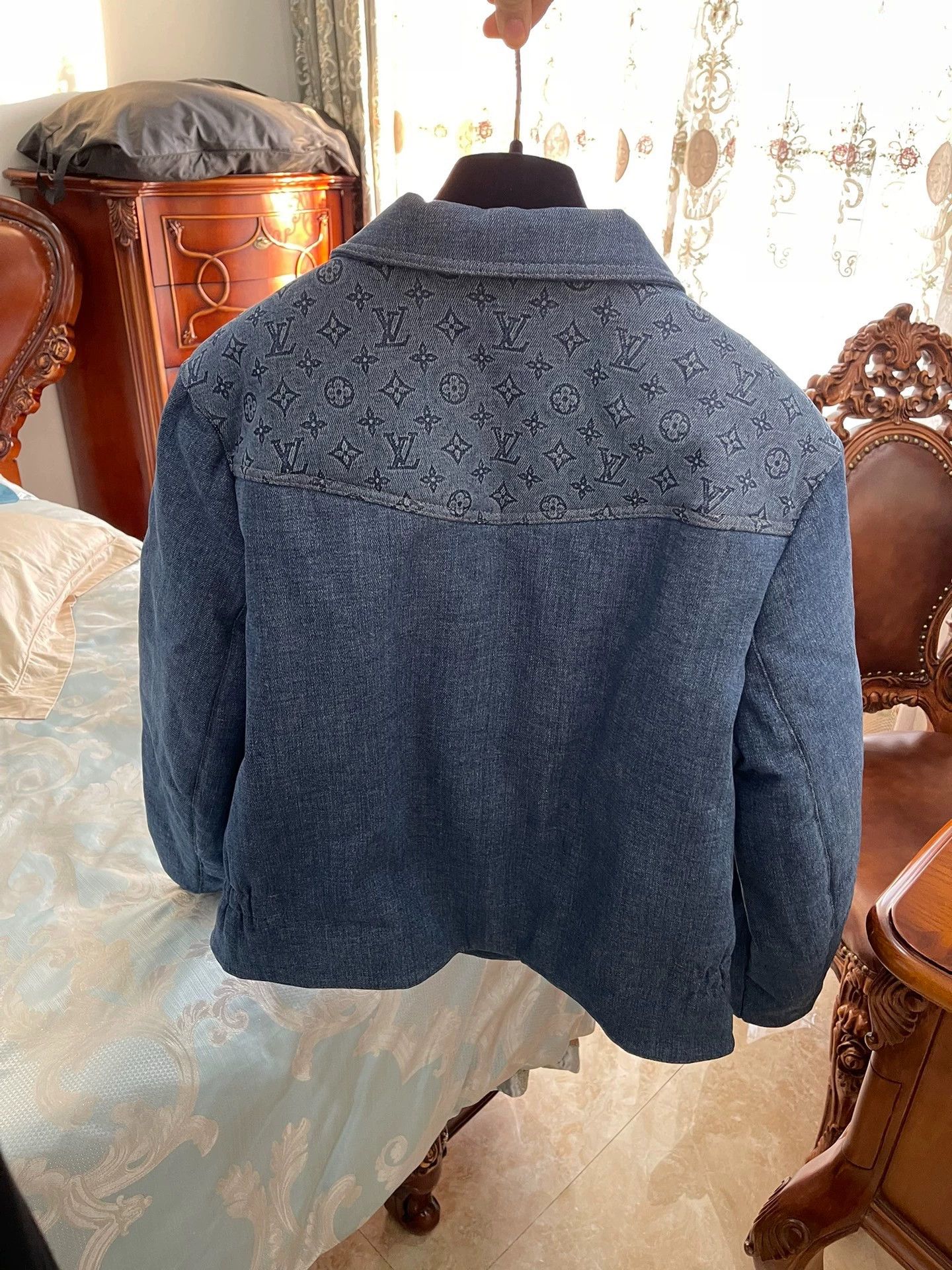 Louis Vuitton LV Lumberjack Classic Denim Monogram Jacket Size 50 New Tags Size US M / EU 48-50 / 2 - 2 Thumbnail