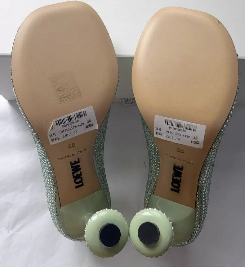 Loewe LOEWE Sheepskin Rheinsteiner Toy high heels Size US 7.5 / IT 37.5 - 7 Thumbnail