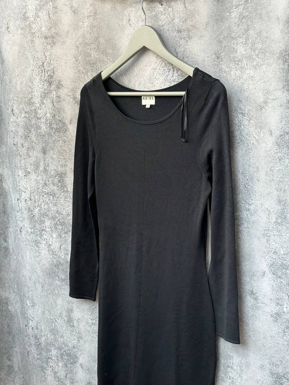 Designer × Reiss REISS Sky Viscose Midi Dress Round Neck Women's Size Small Size S / US 4 / IT 40 - 1 Thumbnail