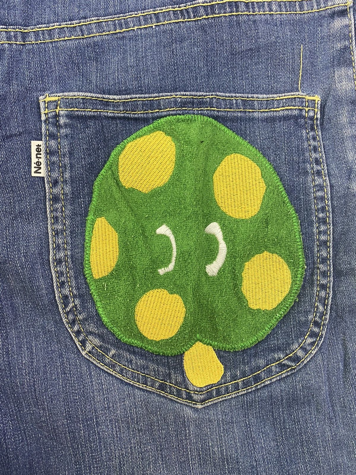 Designer × Issey Miyake × Ne-Net Ne-net Issey Miyaki Ladies Jeans W29” Size 29" - 8 Thumbnail
