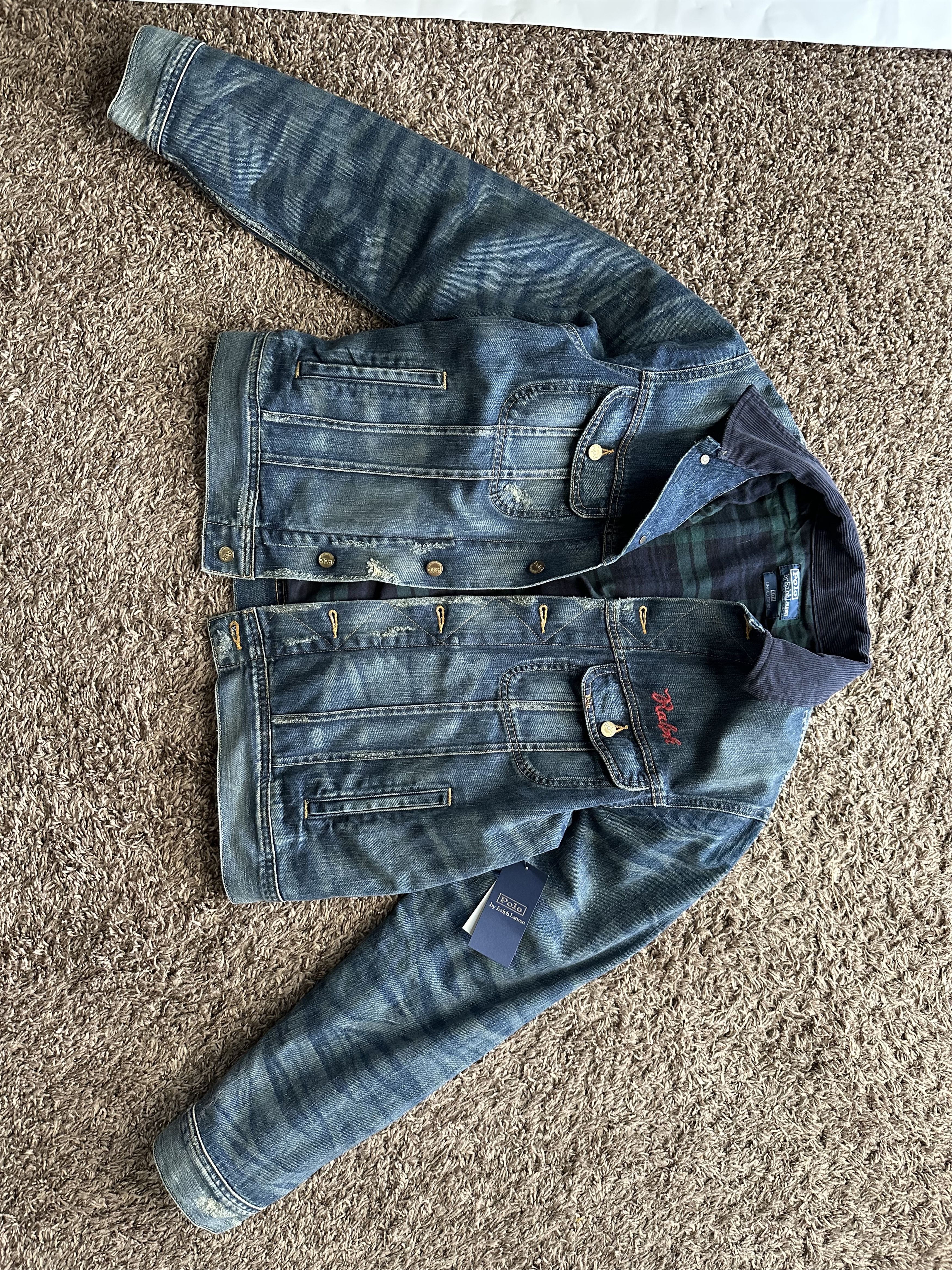 Polo Ralph Lauren RARE Kith X Polo Denim Jacket | Grailed