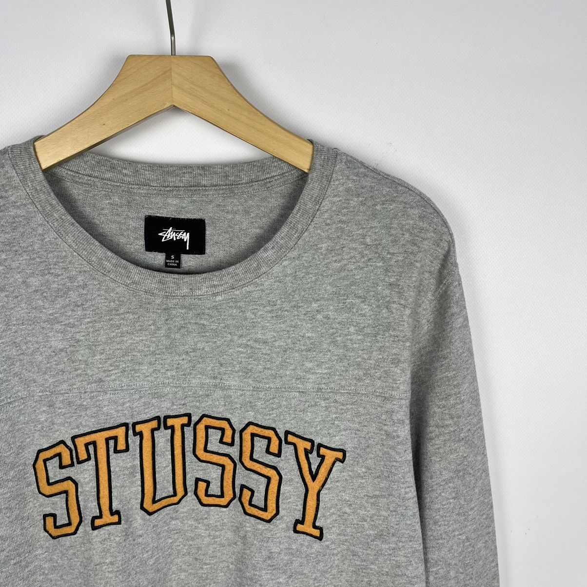Stussy × Vintage Vintage Stussy big logo longsleeve 90’s Size US S / EU 44-46 / 1 - 2 Thumbnail