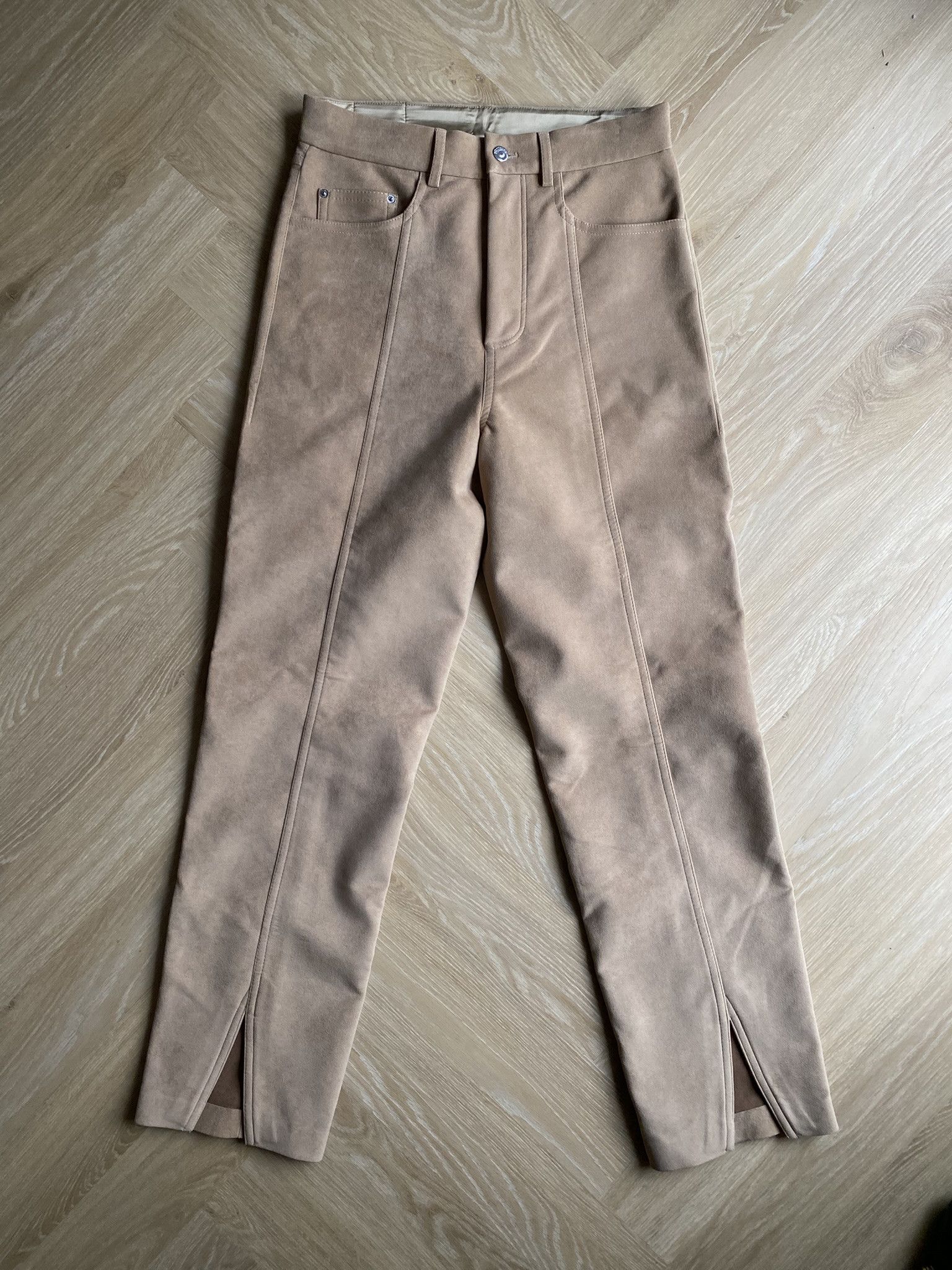 Nanushka NWT $2195 - Regenerated Leather Suede Pants Size US 30 / EU 46 - 6 Thumbnail