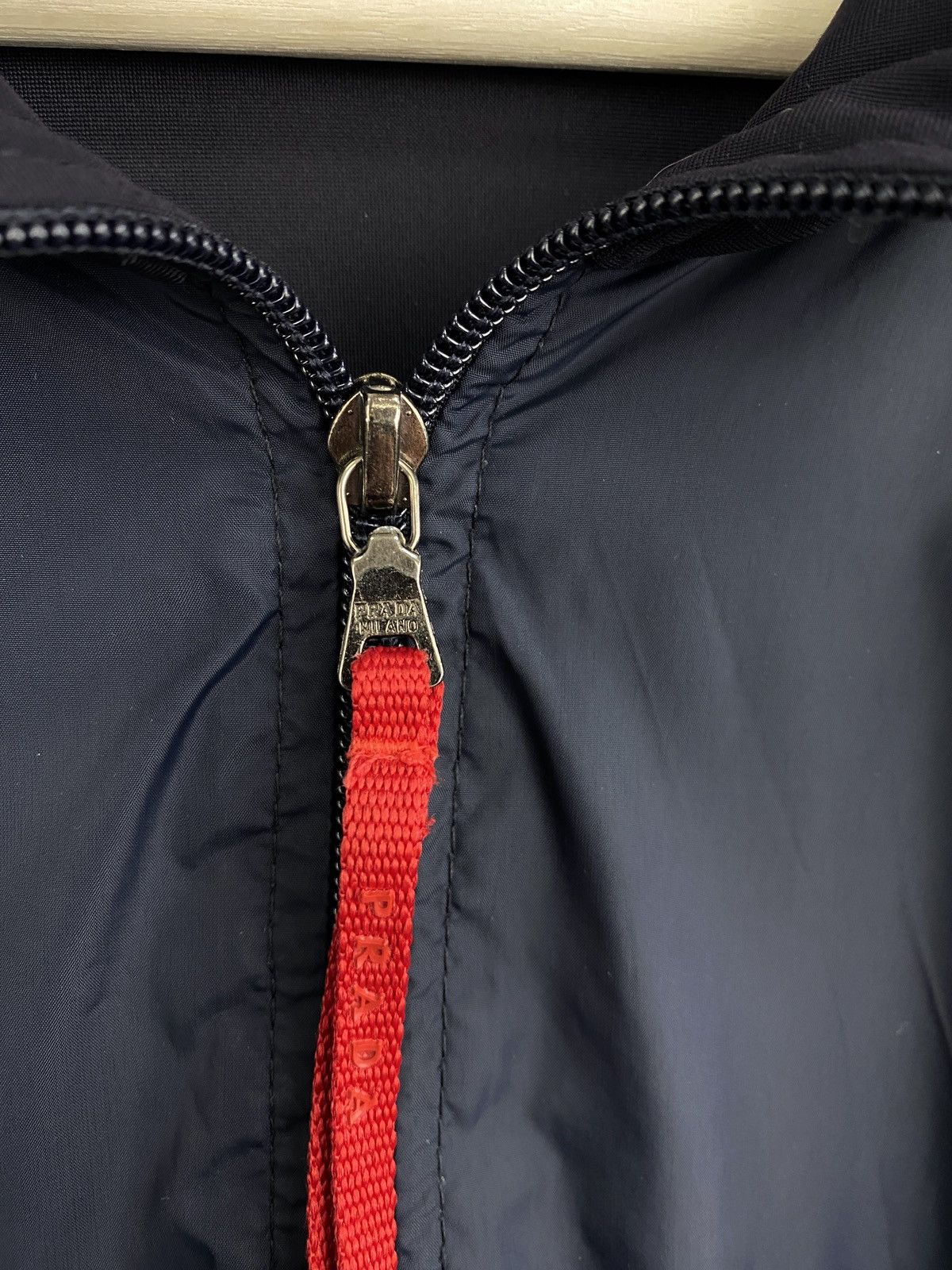 Prada × Vintage 🇮🇹 Vintage 90s Prada Nylon Anorak Jacket Rare Retro Hype Y2K Size US L / EU 52-54 / 3 - 6 Thumbnail