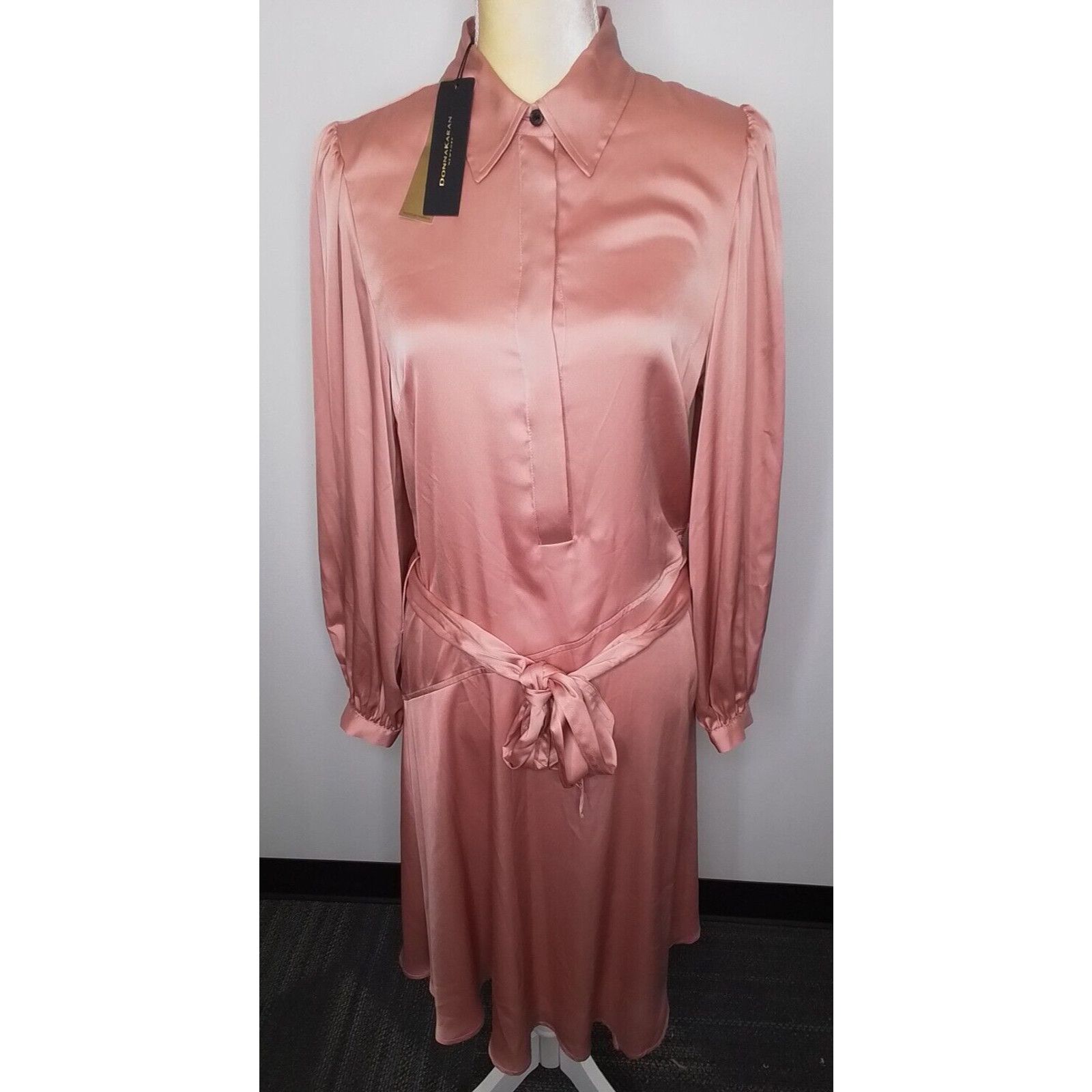 Donna Karan Donna Karan Women's Pink Dress Size 4 New With Tags Size S / US 4 / IT 40 - 2 Thumbnail