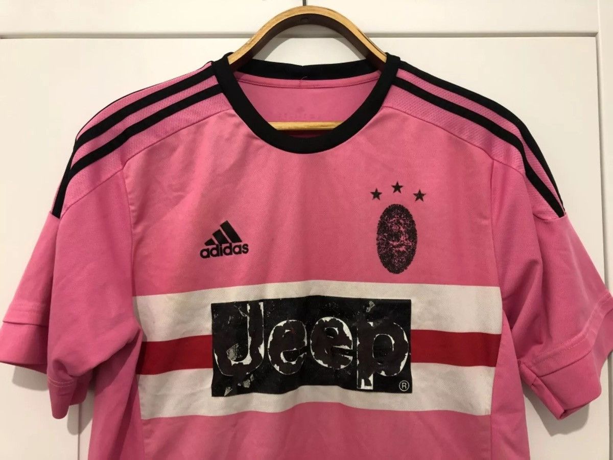 Adidas Juventus Away Shirt Pink Adidas Drake Jersey Size US M / EU 48-50 / 2 - 2 Thumbnail