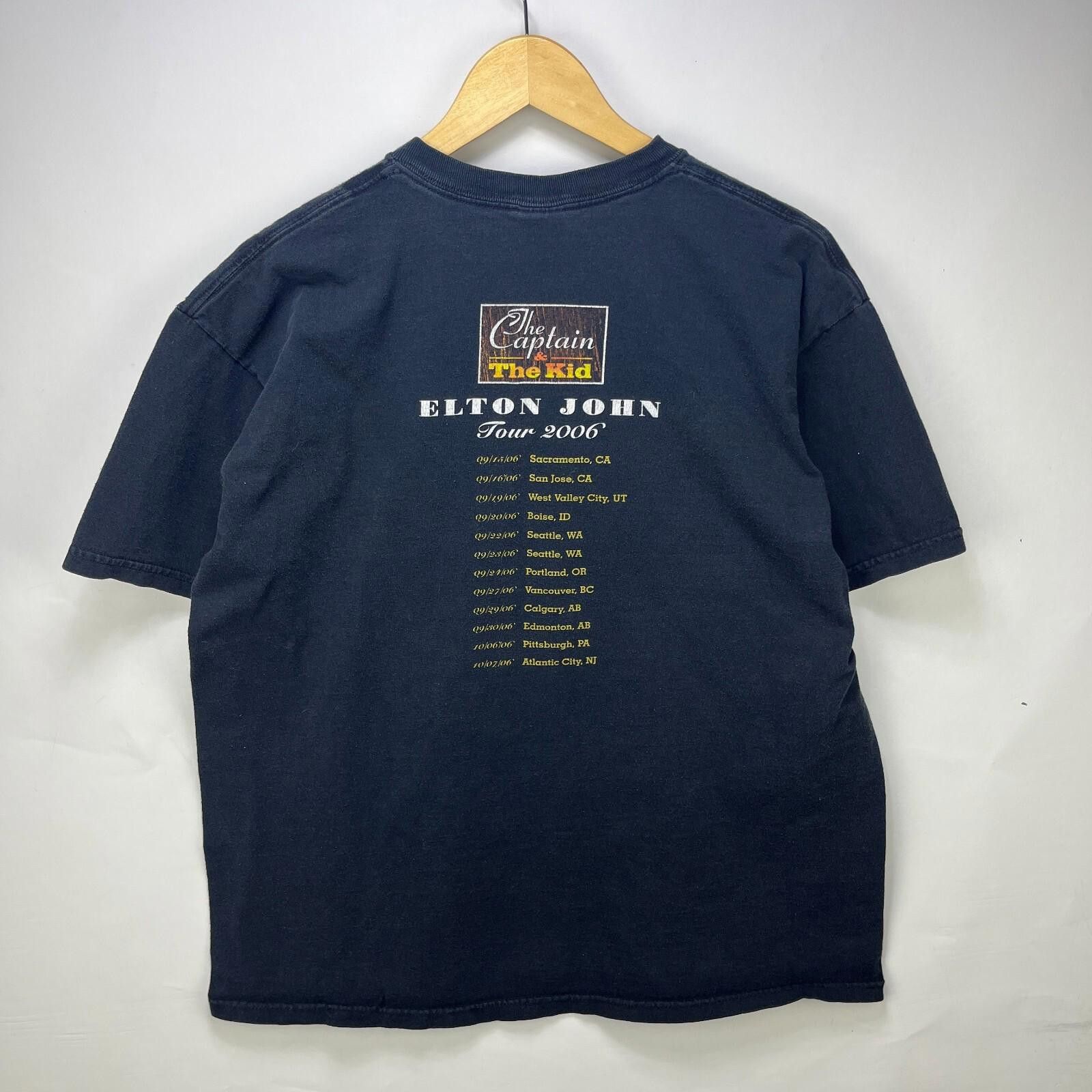 Vintage Vintage Elton John The Captain And The Kid T Shirt Large Size US L / EU 52-54 / 3 - 5 Thumbnail