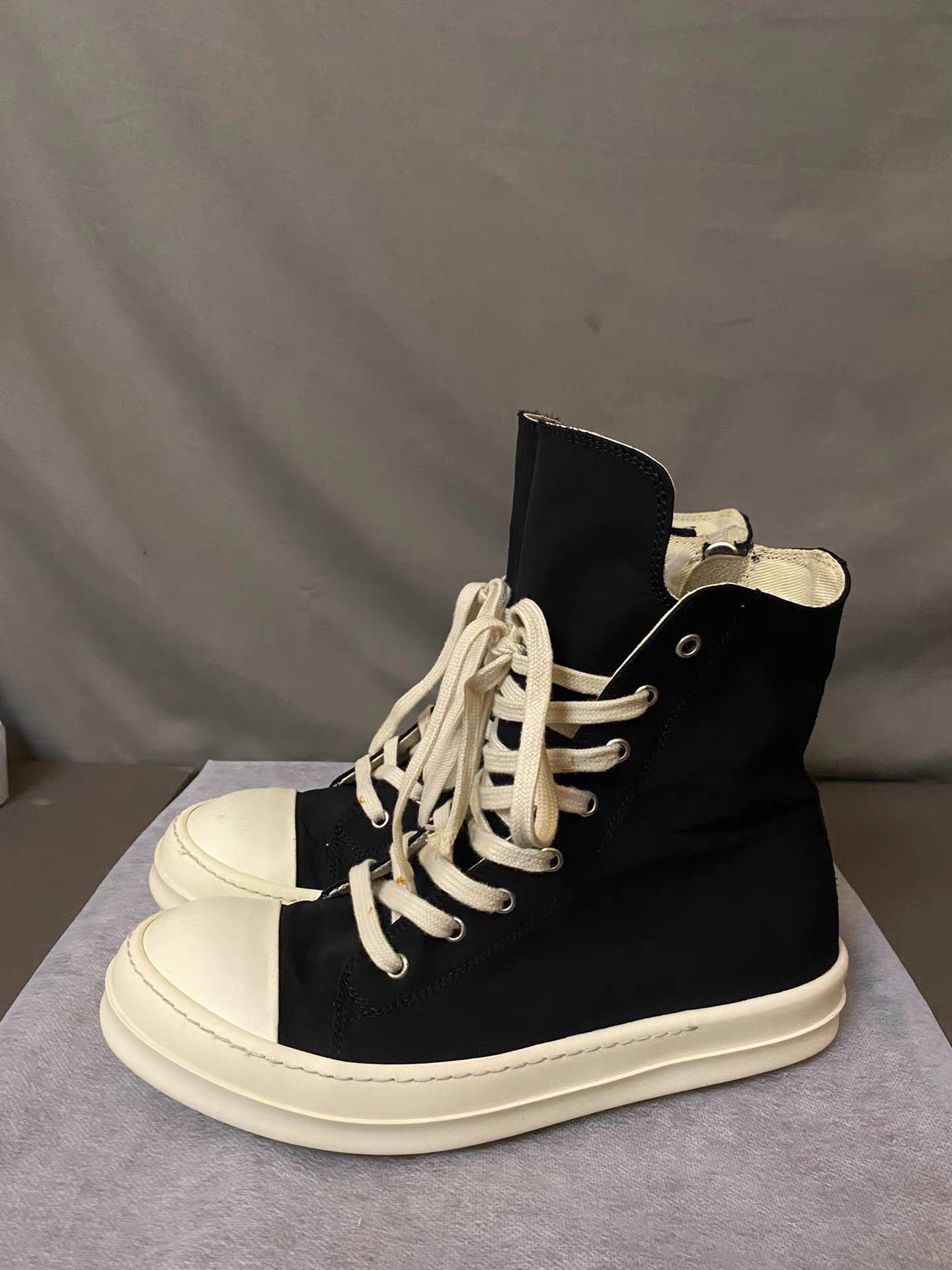 Rick Owens Rick Owens DRKSHDW satin sneakers Size US 8 / EU 41 - 1 Thumbnail