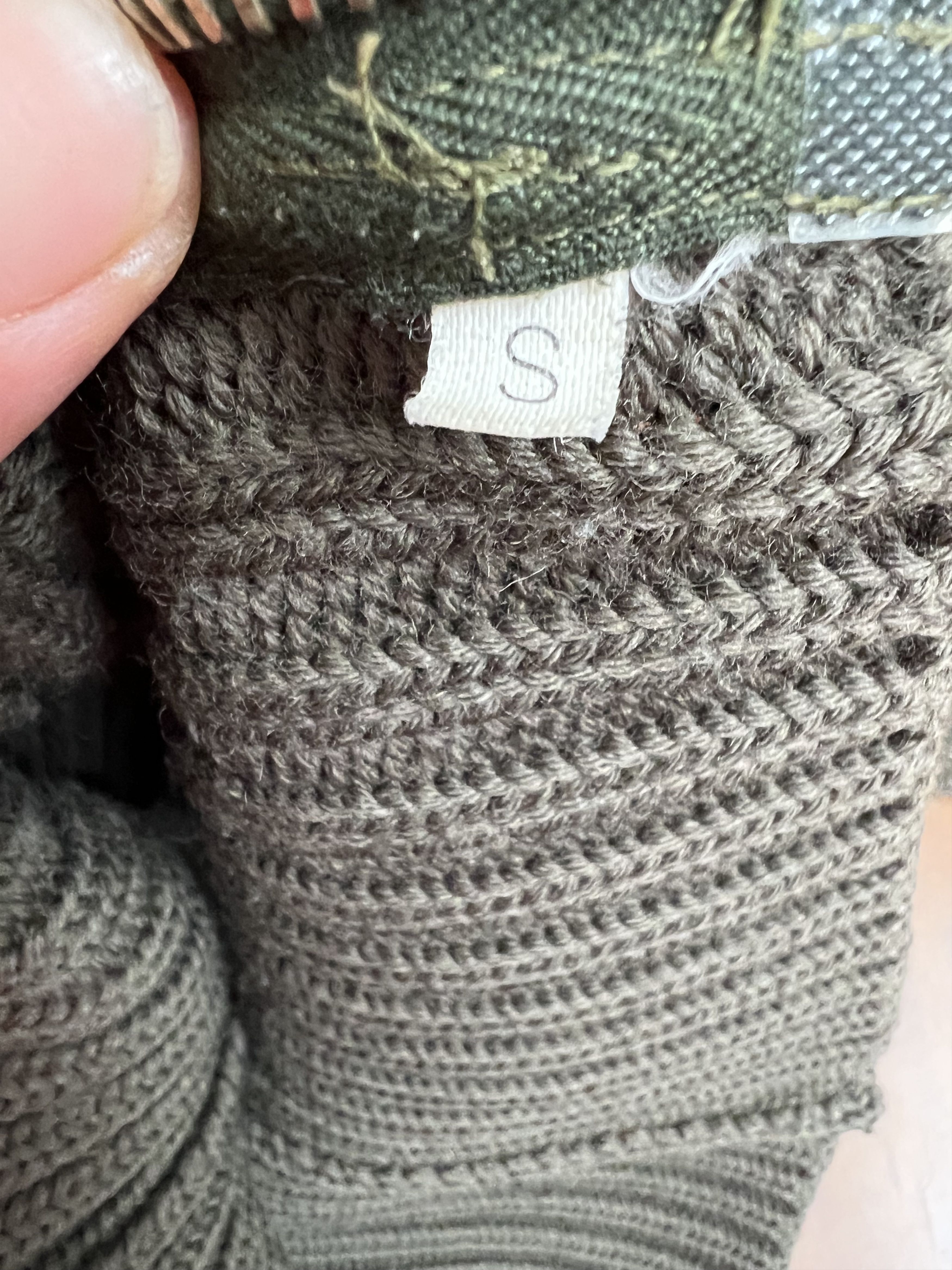 Maison Margiela AW1998 Flat Green Knitwear Size S / US 4 / IT 40 - 9 Thumbnail