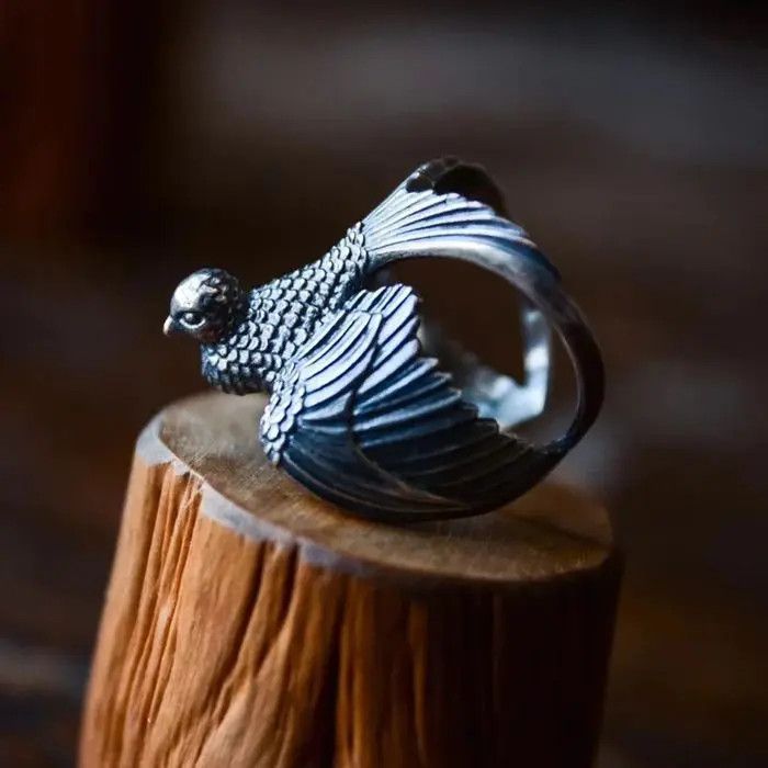 Japanese Brand × Vintage Opening Bird Ring Size ONE SIZE - 4 Thumbnail