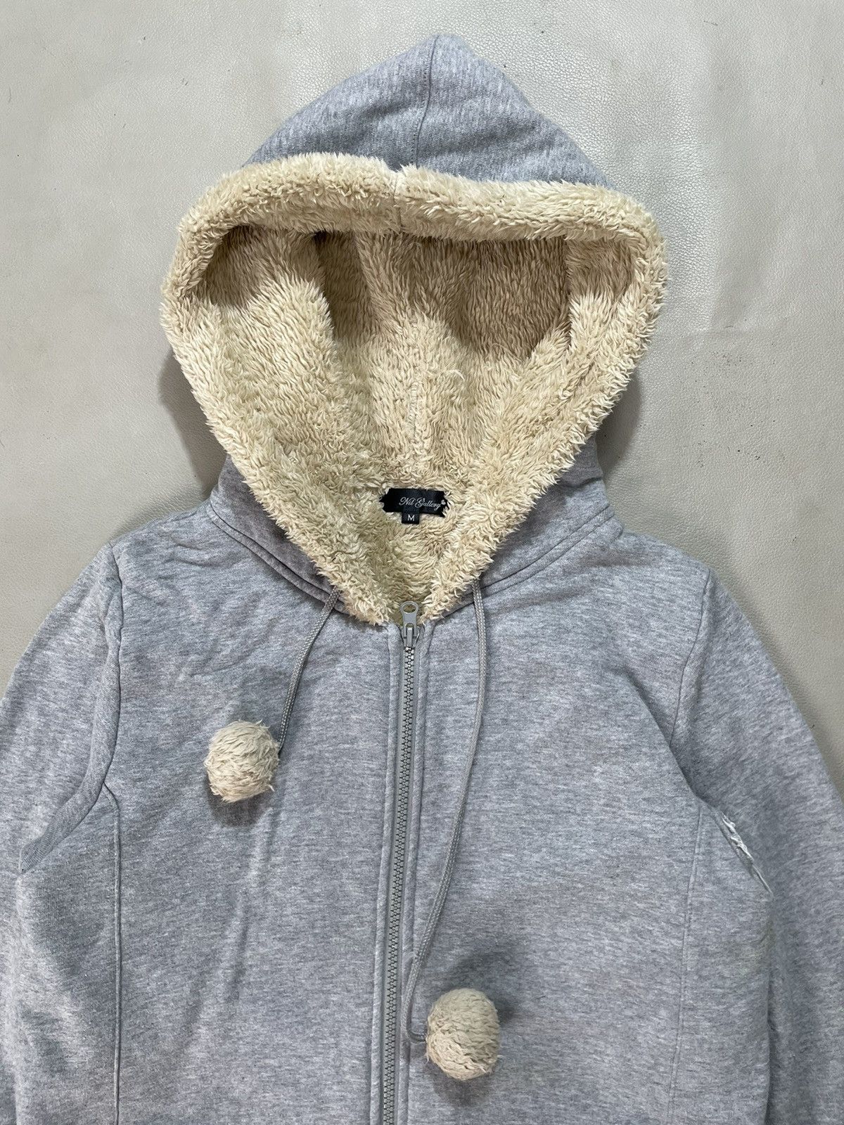If Six Was Nine Japanese Distressed Zip Fur Hoodie ifsix lgb punk style Size US M / EU 48-50 / 2 - 3 Thumbnail