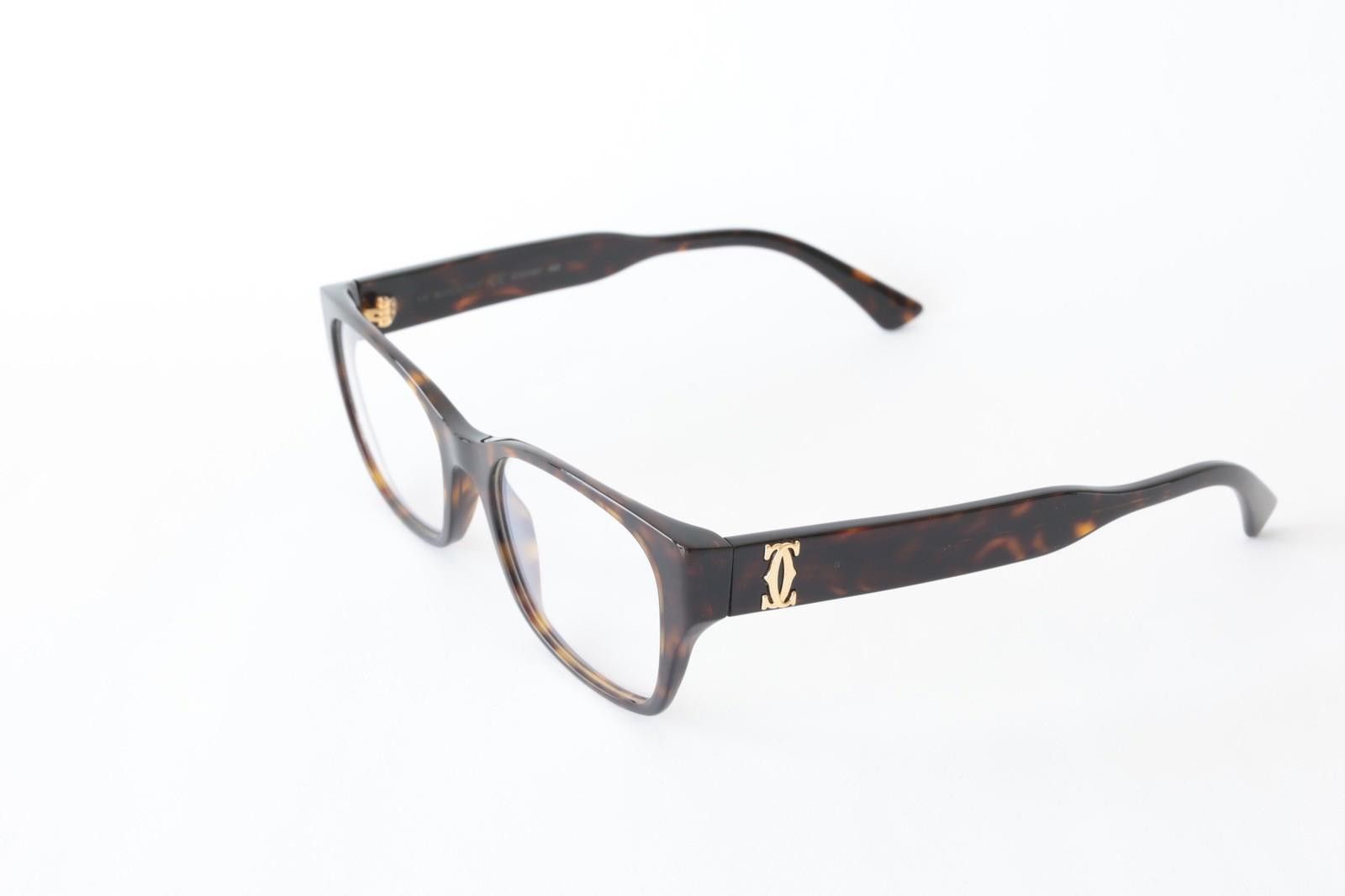 Cartier New Cartier eyewear optical eyeglasses CT0316O 002 havana Size ONE SIZE - 3 Thumbnail