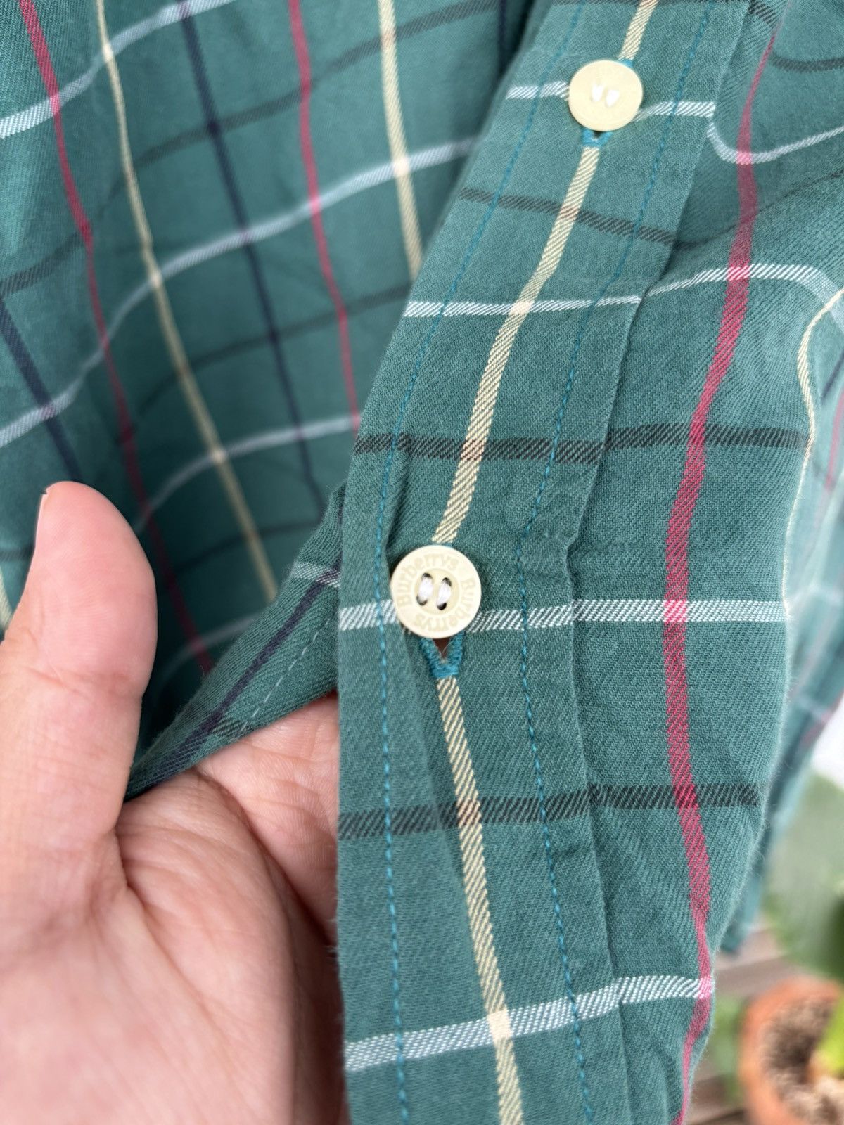 Burberry Burberrys Vintage Shirt Size US S / EU 44-46 / 1 - 10 Thumbnail
