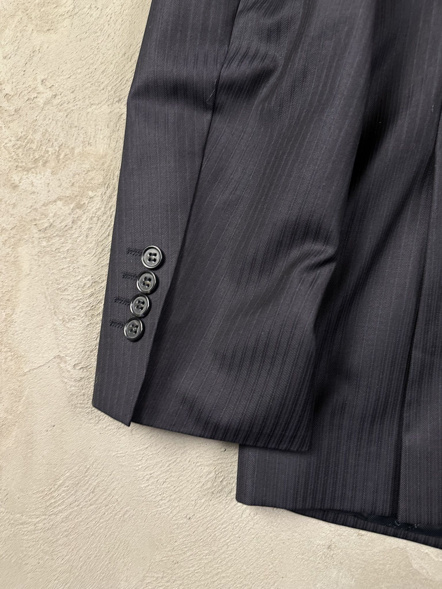 Balmain Vintage Balmain Paris Wool Slim Fit Blazer Size 54R - 8 Thumbnail