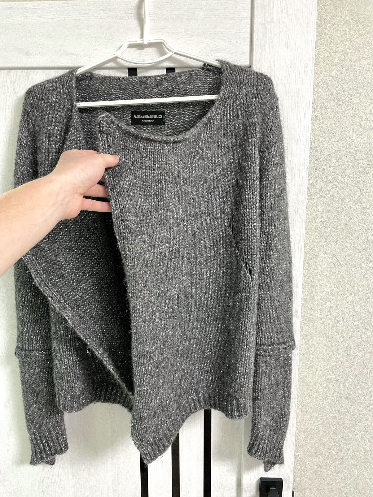 Zadig & Voltaire Zadig & Voltaire Alpaca Wool Blend Cardigan Sweater Size S / US 4 / IT 40 - 6 Thumbnail