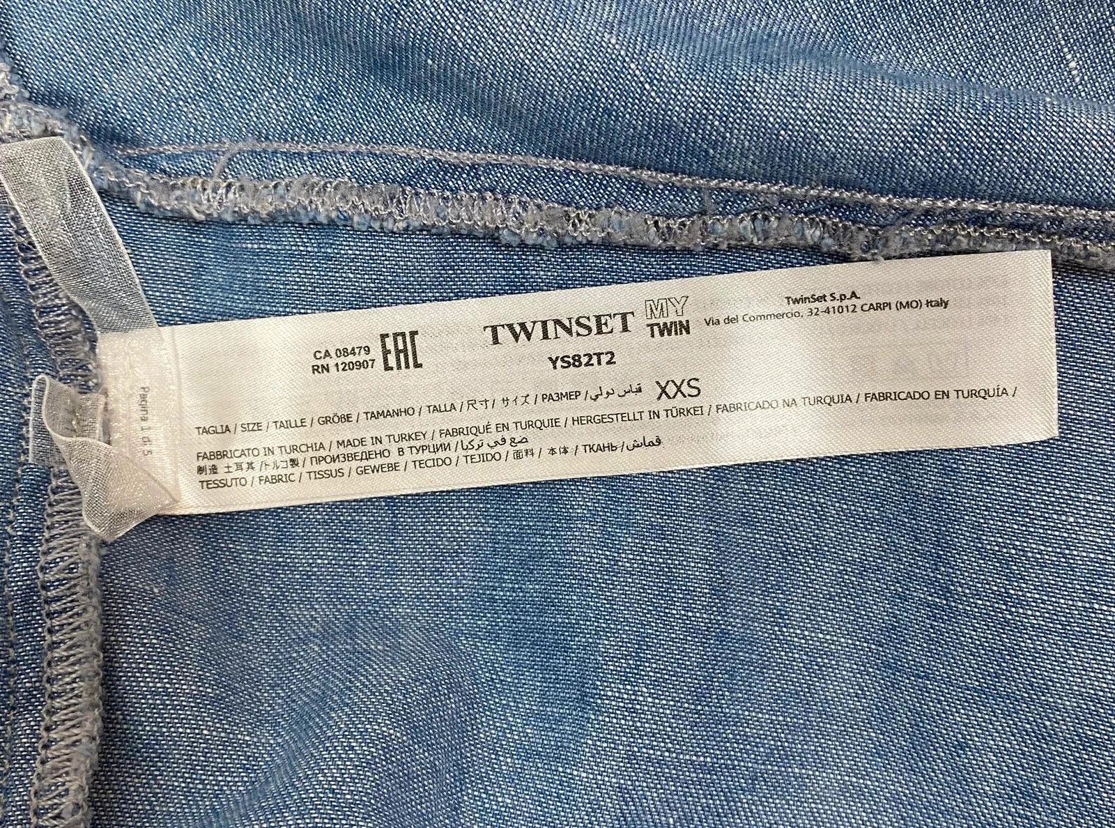 TWINSET Twin Set Sundress Pleated Dress Cotton Linen size XXS Size XXS / US 00 / IT 34 - 11 Thumbnail