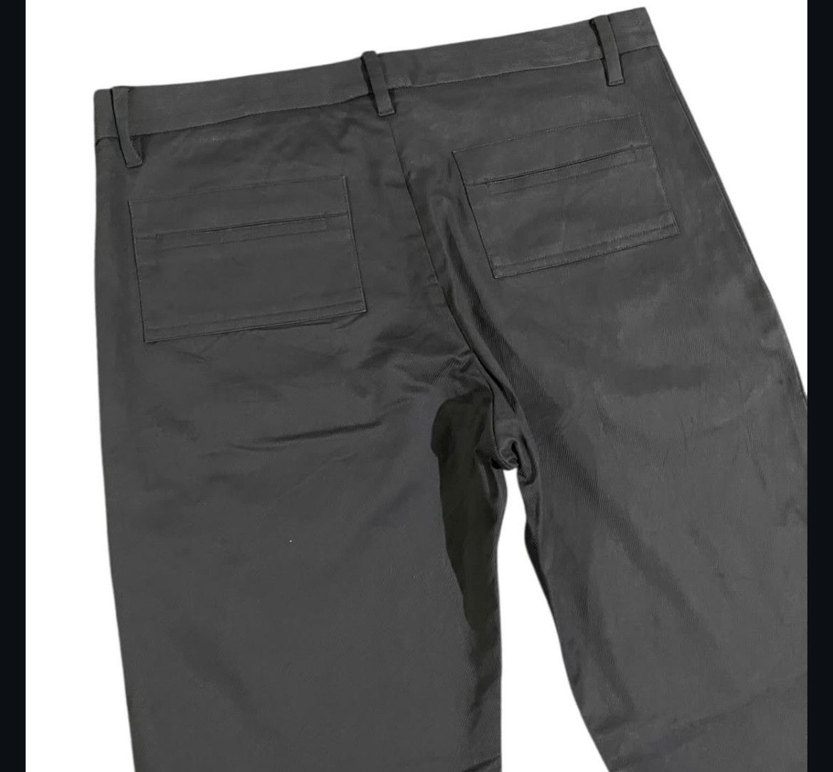 Jil Sander 2000s Jil Sander Gabardine Wool Tapered Pants Size US 34 / EU 50 - 3 Thumbnail