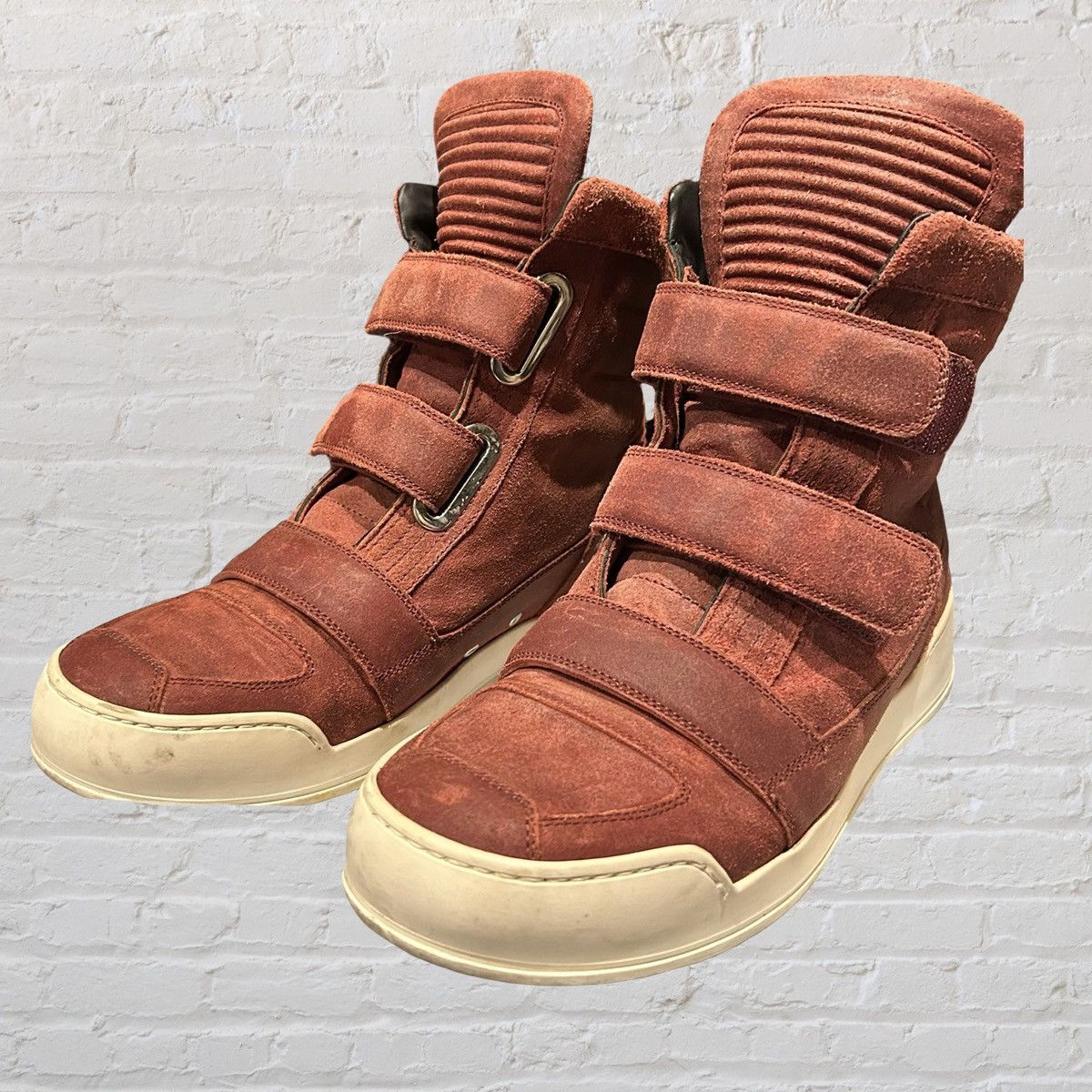 Balmain Decarnin Era Balmain Leather High Top Sneakers | Grailed