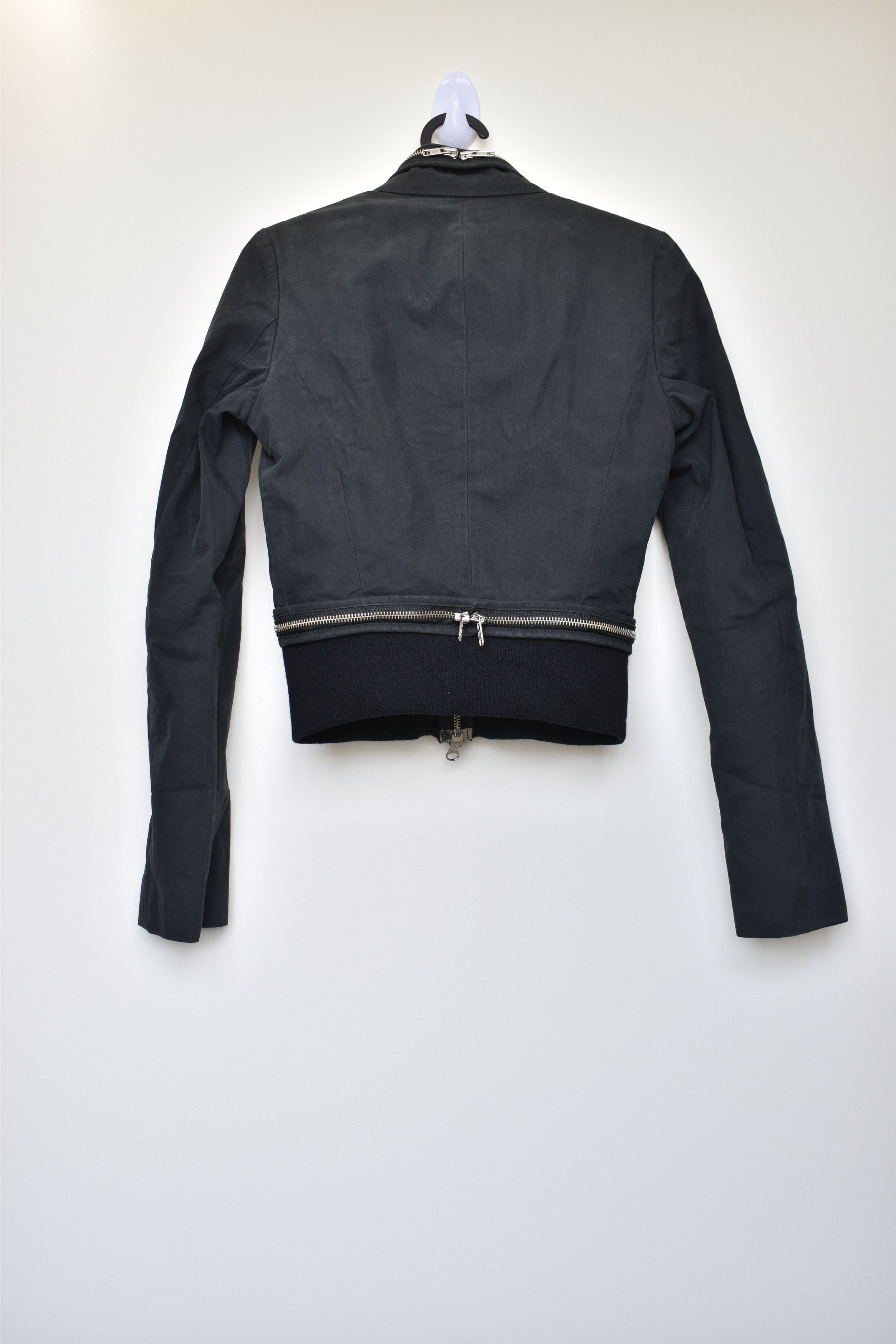 Hussein Chalayan Hussein Chalayan AW03 Runway Shearling Zip Bomber Size S / US 4 / IT 40 - 3 Thumbnail