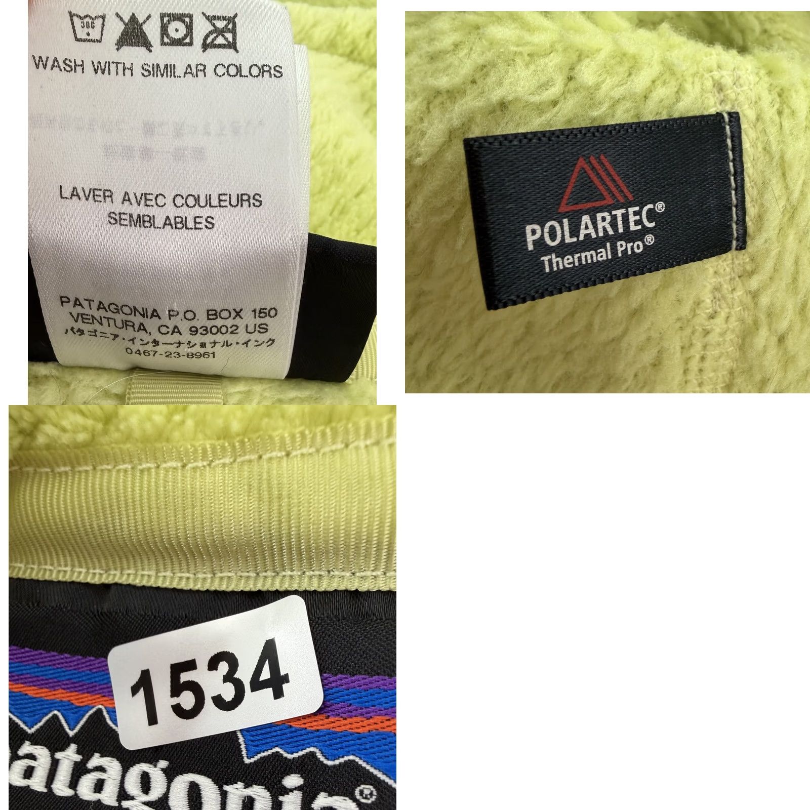 Patagonia Patagonia Fleece Pullover Womens Medium Shirt Womens Medium Yellow Pullover Pockets Autumn Outdoor 90s? Size M / US 6-8 / IT 42-44 - 10 Thumbnail