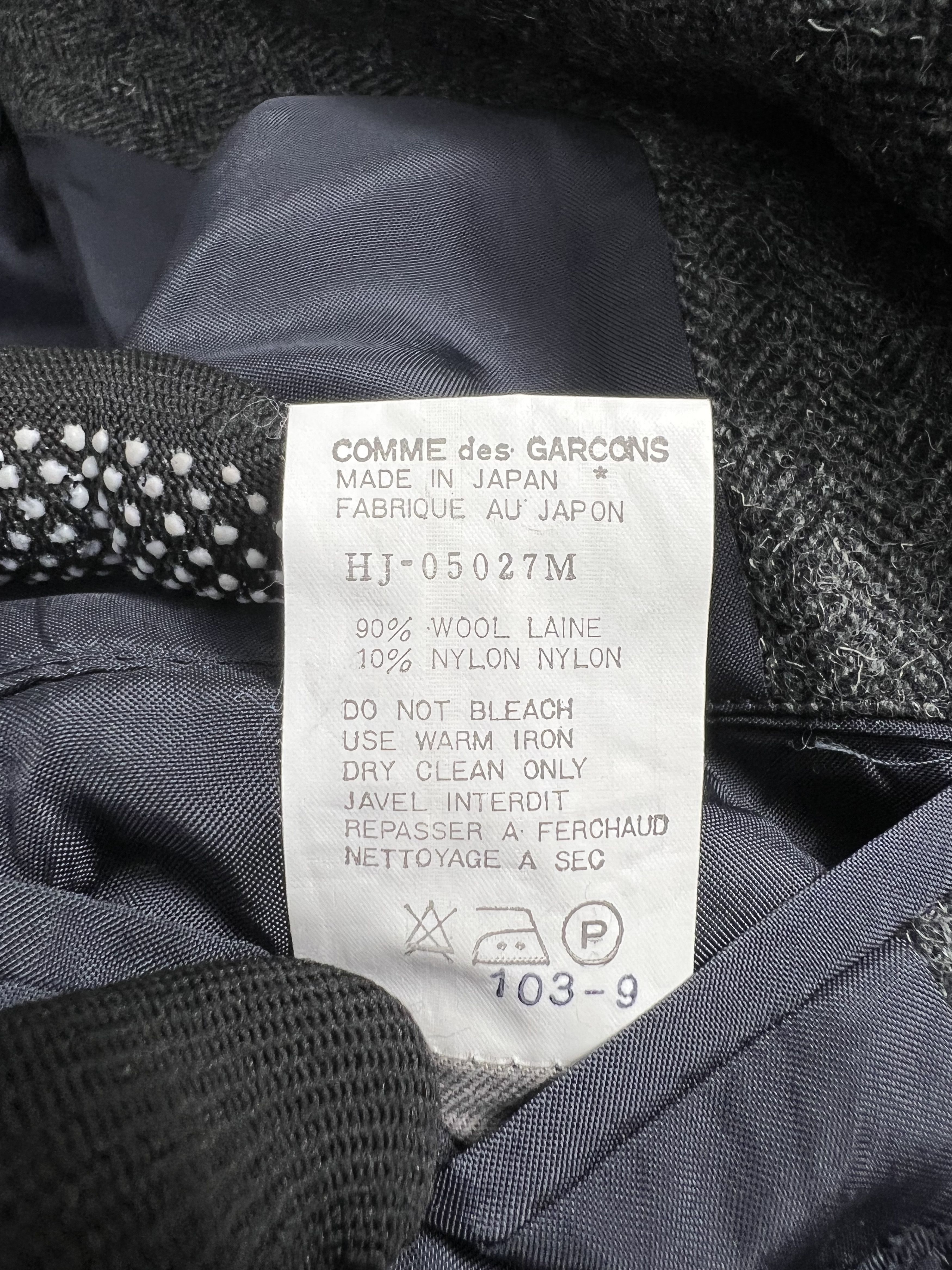 Comme des Garcons Homme COMME des GARÇONS HOMME Wool Suit (M) GTMPT345 Size 46R - 7 Thumbnail