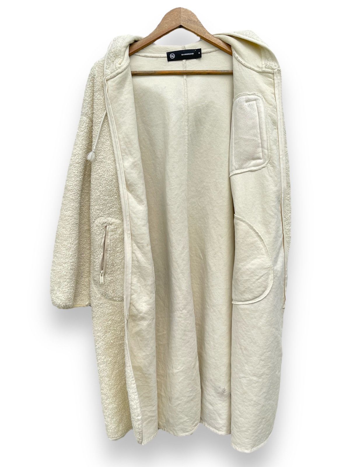 Undercover × Uniqlo 🔥 UNDERCOVER GU FW21 DEEP PILE FLEECE PARKA HOODIE JACKET Size M / US 6-8 / IT 42-44 - 5 Thumbnail