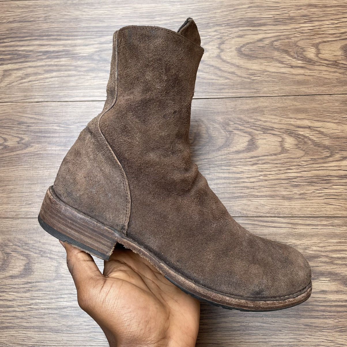 Officine Creative Officine Creative Lexikon 551 Brown Suede Zipped Boots Size US 5.5 / EU 38 - 3 Thumbnail