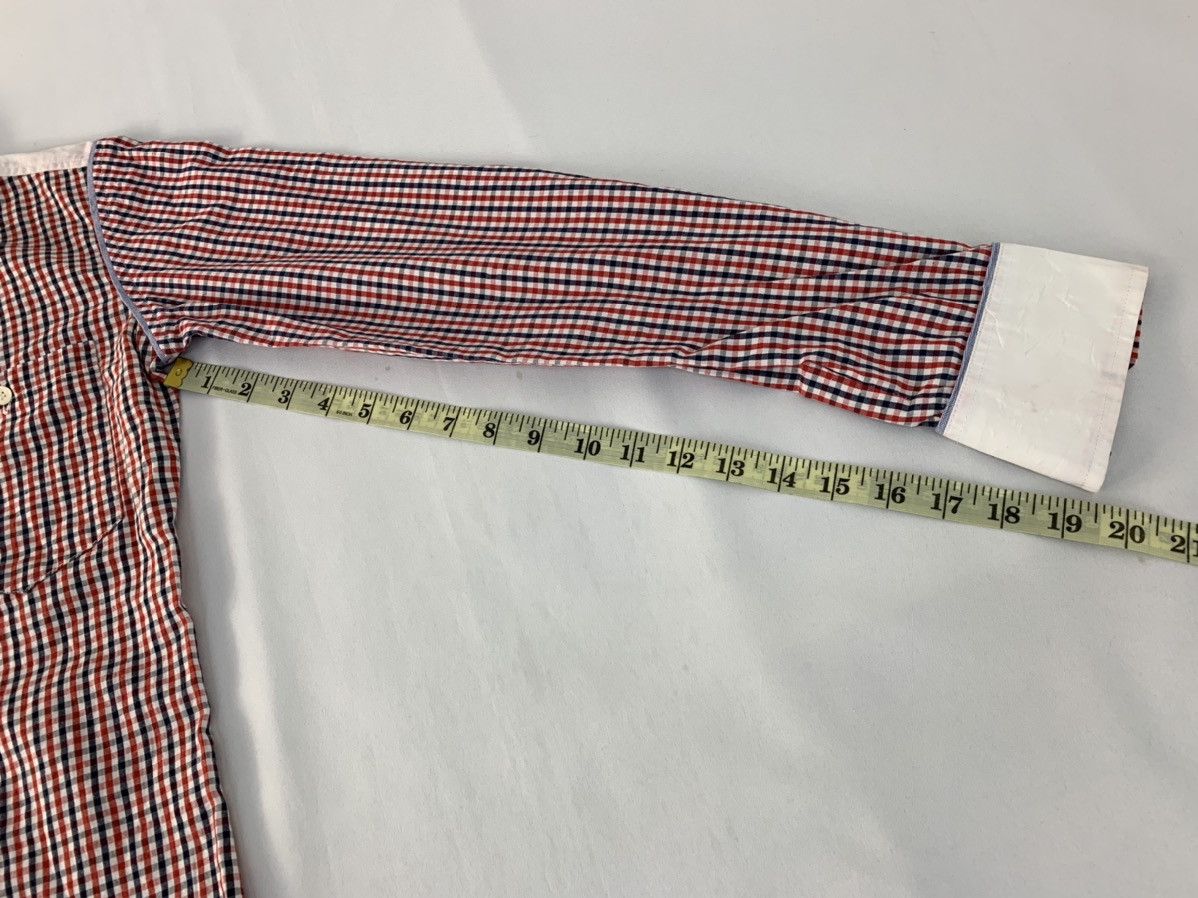 Dsquared2 Dsquared2 Gingham Longsleeve Button Up Single Pocket Unisex Size US S / EU 44-46 / 1 - 13 Thumbnail