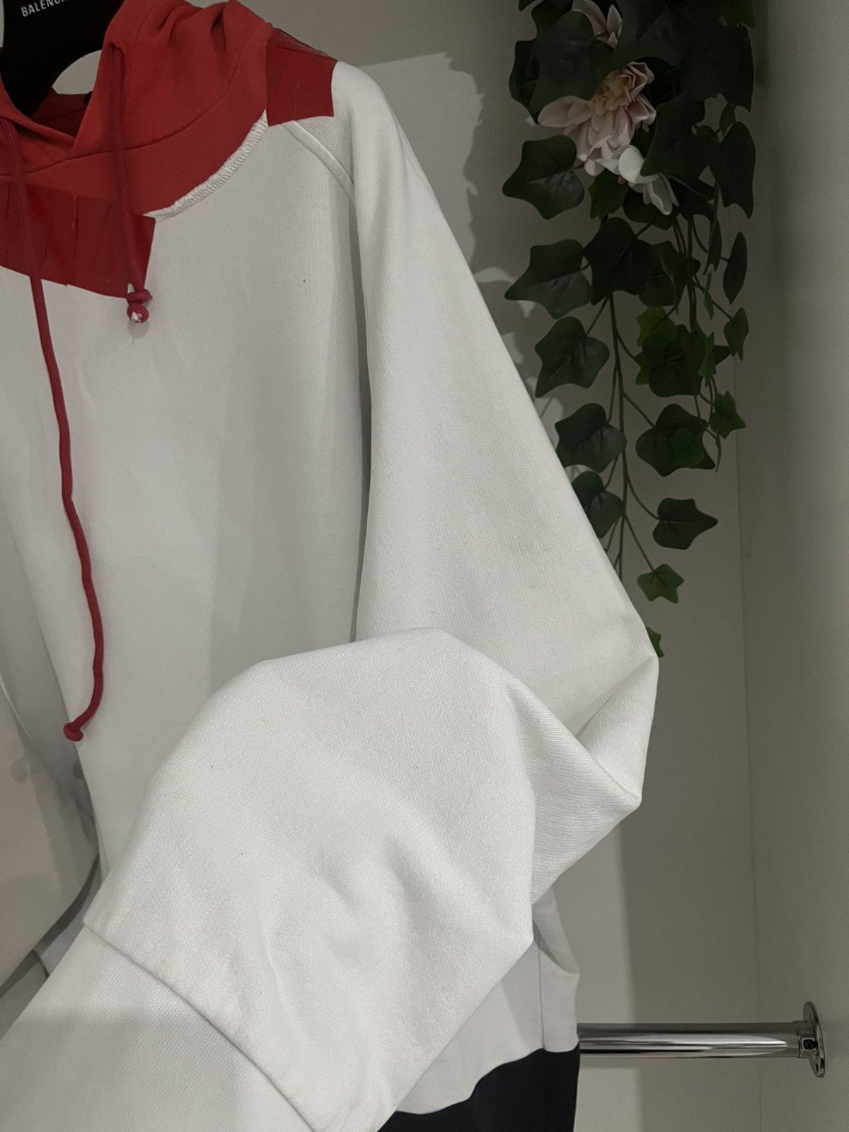 Raf Simons AW2017 Raf Simons Oversized Tape Hoodie Size US XXL / EU 58 / 5 - 8 Thumbnail