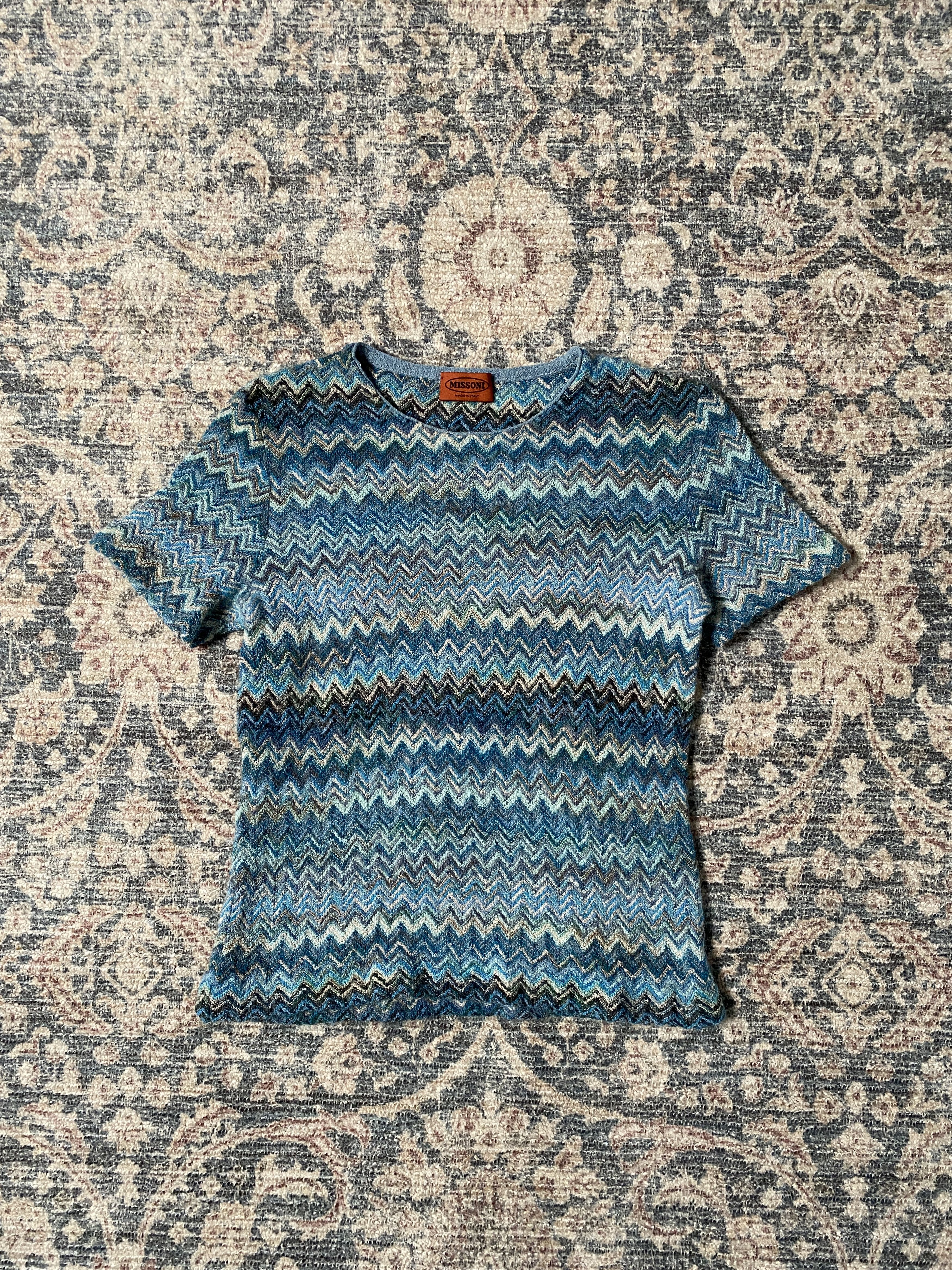 ワンピース MISSONI MULTICOLOR GREEK\" CHEVRON WITH LUREX 14 GG\" Missoni Multicolor Greek Chevron With Lurex 14 Gg | THE LIST