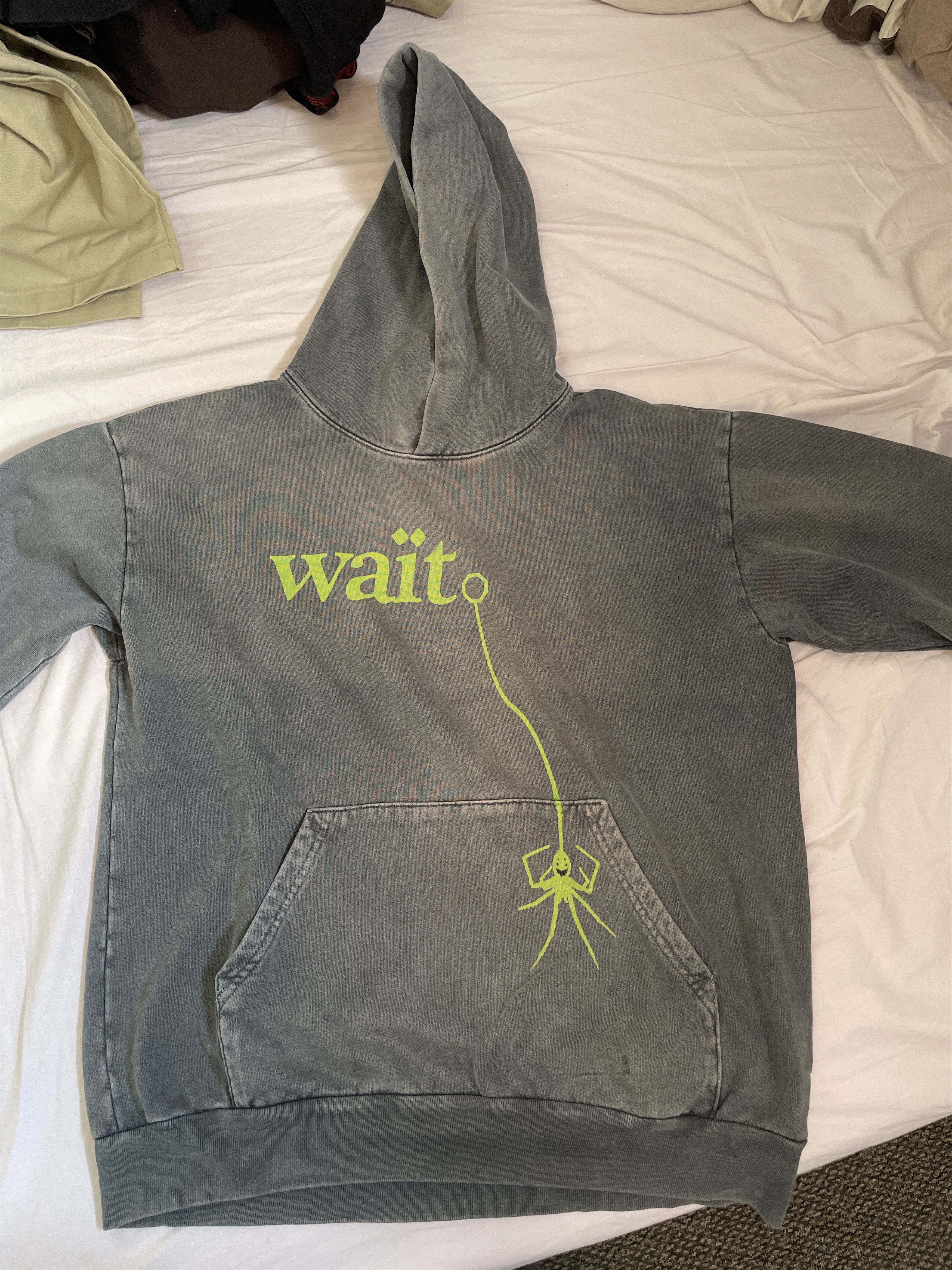 Sp5der × Young Thug King Spider “WAïT” Hoodie Size US L / EU 52-54 / 3 - 1 Thumbnail