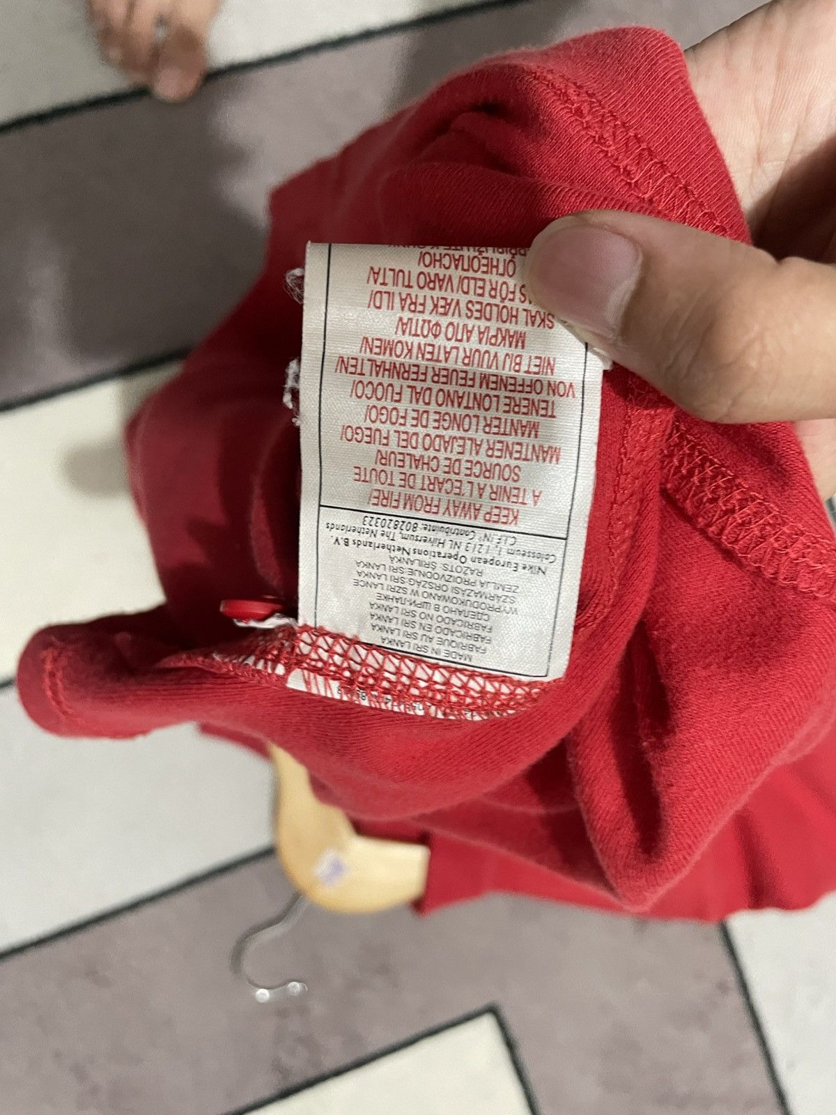 Nike NIKE Y2K COLLAR RED Size US M / EU 48-50 / 2 - 4 Thumbnail