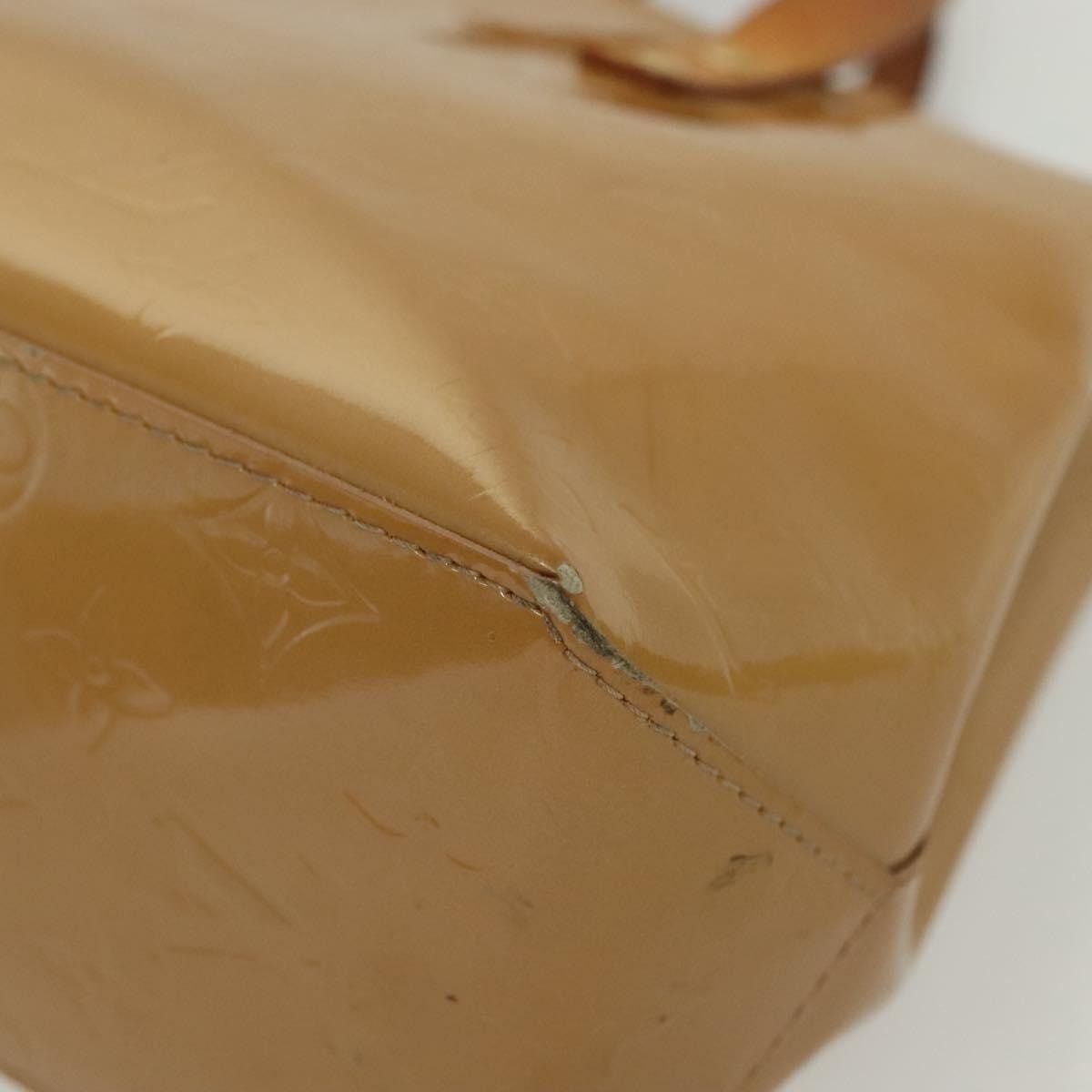 Louis Vuitton LOUIS VUITTON Monogram Vernis Reade PM Hand Bag Noisette Size ONE SIZE - 15 Thumbnail