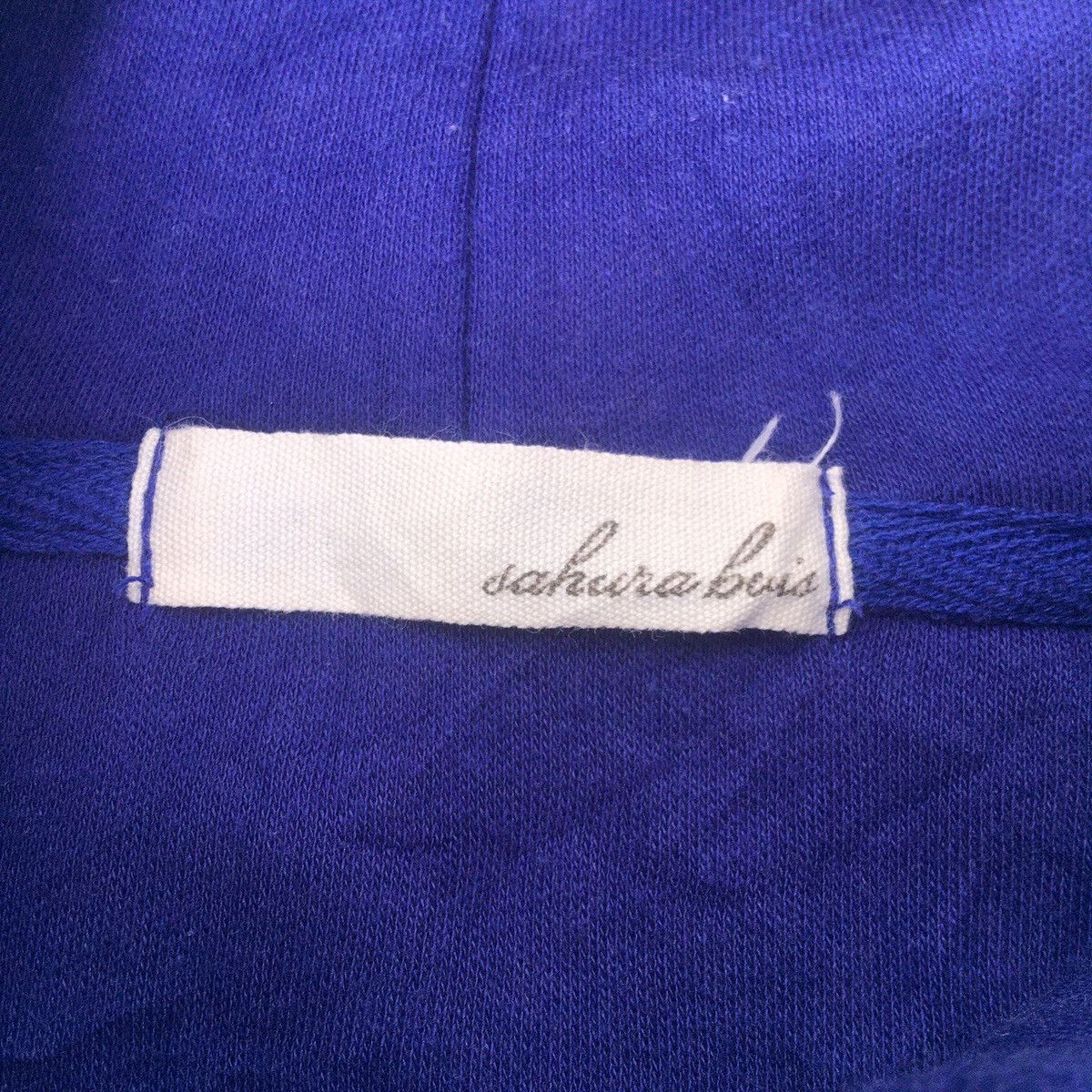Japanese Brand Sahura buis hoodie short sleeve T-shirt Size M / US 6-8 / IT 42-44 - 3 Thumbnail