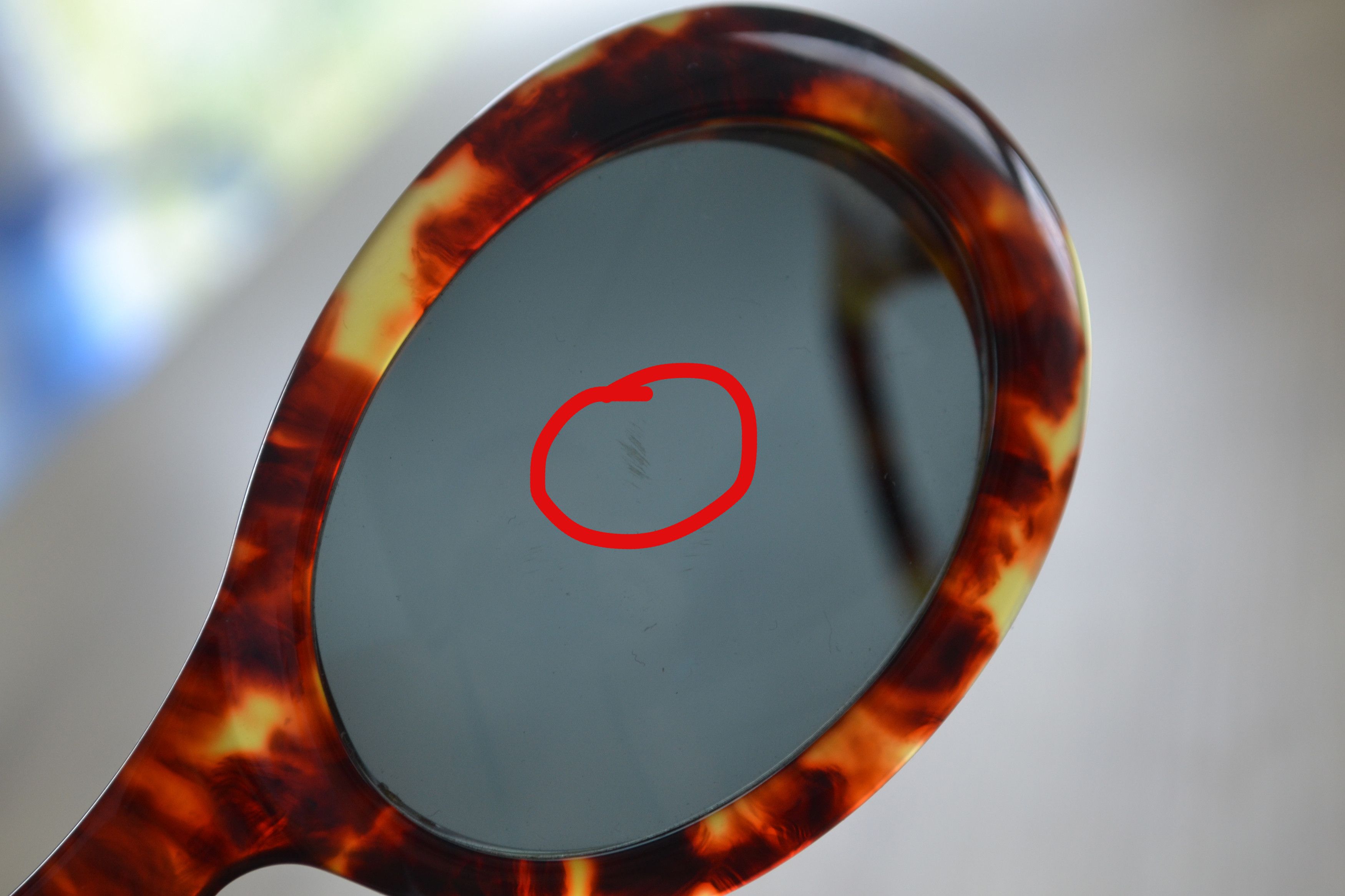 Gucci GUCCI Sunglasses Logo Oval Glasses GG 2400 Brown Tortoise Size ONE SIZE - 11 Thumbnail