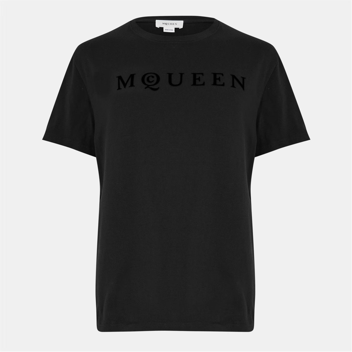 Alexander McQueen o1g2r1mq0326 Alex Flock T-Shirt in Black Size US XXL / EU 58 / 5 - 1 Thumbnail
