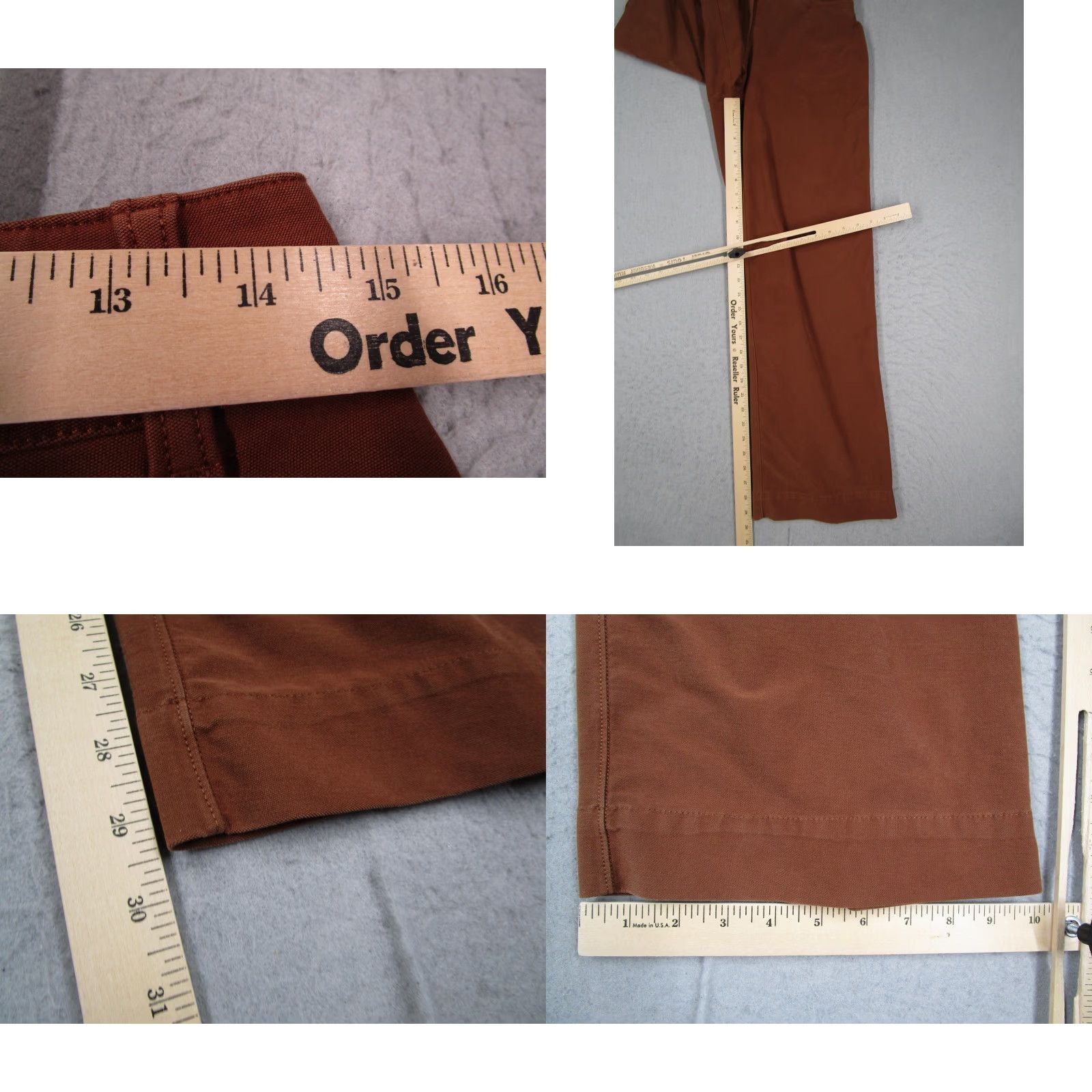 Lululemon Lululemon Pants Womens 28 Brown City Sleek High Rise Wide Leg LW5ENJS Shirt? Size 28" / US 6 / IT 42 - 8 Thumbnail