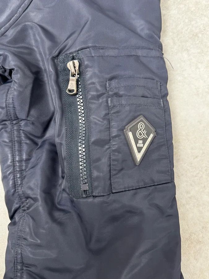 Dolce & Gabbana AW2003 Dolce & Gabbana Navy Aviator Bomber Jacket Size US M / EU 48-50 / 2 - 10 Thumbnail