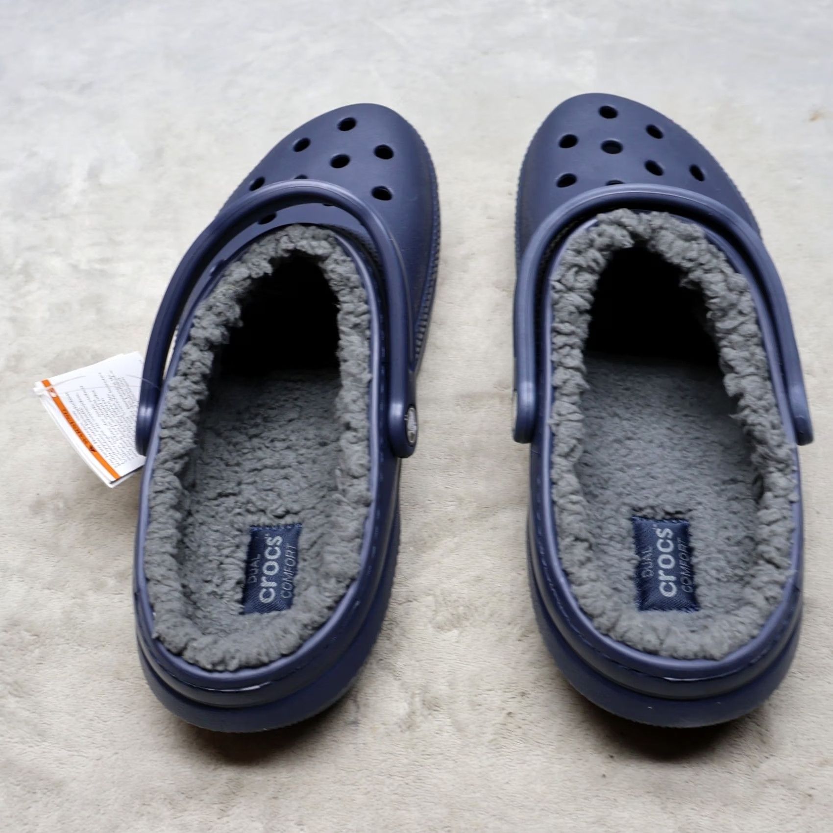 Men’s Insulated Slip-On Shoes Blue Fleece Lined EU 46 Comfort Casual Merrell Slipper Mules Mens Size 8 Green Quilted Slip On  main image 4
