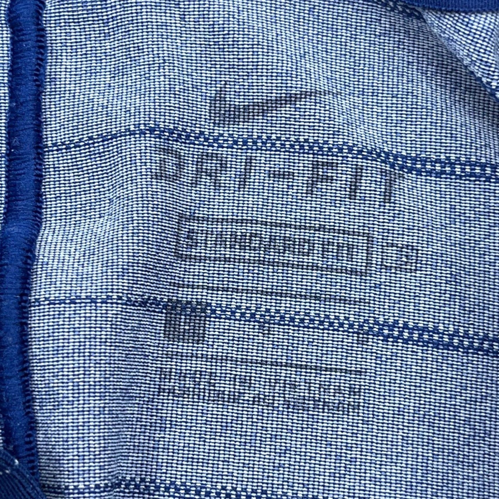 Nike Nike Polo Shirt Men L Blue Striped Dri Fit Performance Golf Standard Snap Shirt L Mens Nike Dri-Fit Polo Blue Striped - Size US L / EU 52-54 / 3 - 3 Thumbnail