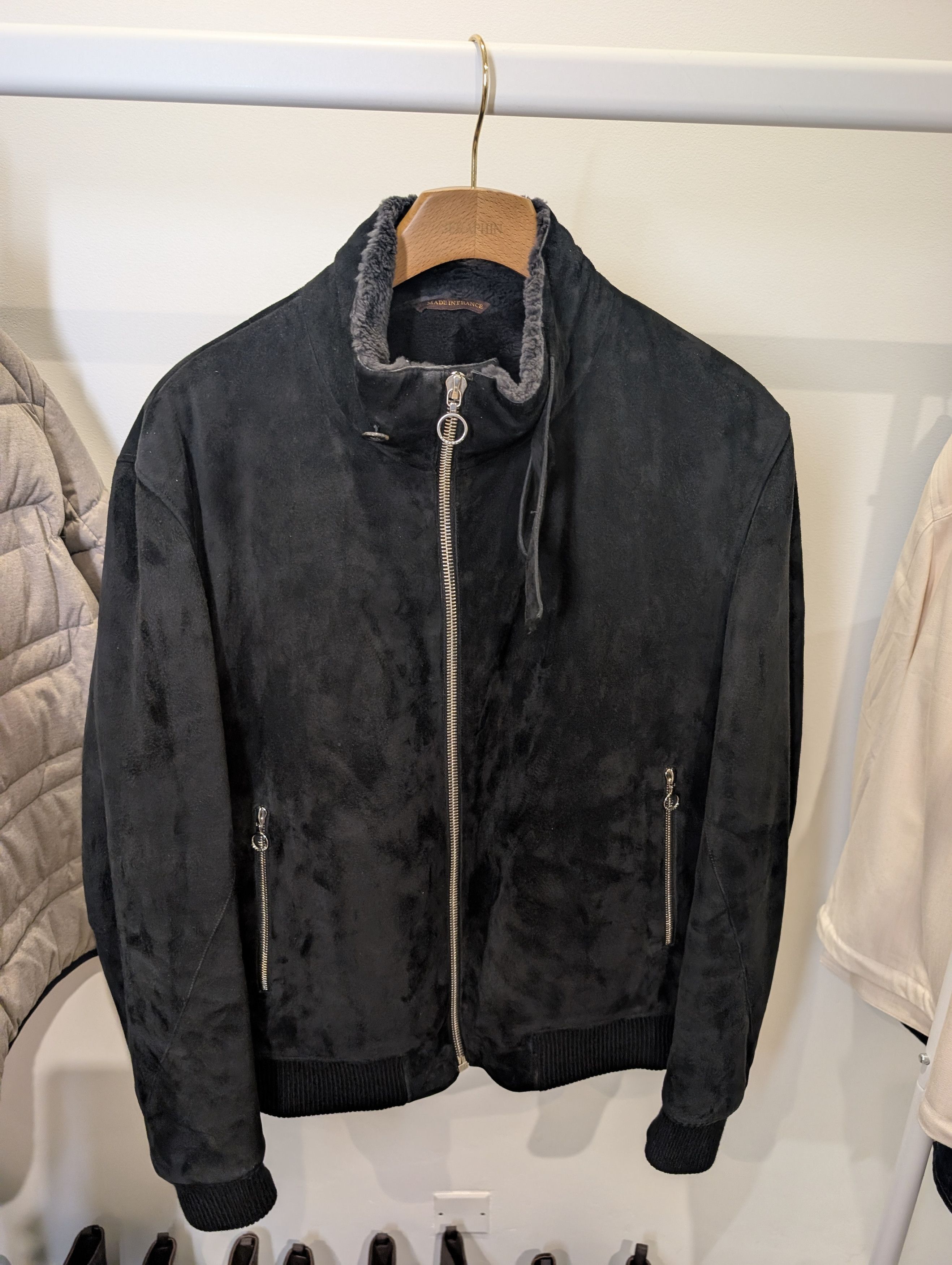 SERAPHIN Veste Séraphin Deer leather & Nutria Fur - Size 46 Size US S / EU 44-46 / 1 - 1 Thumbnail