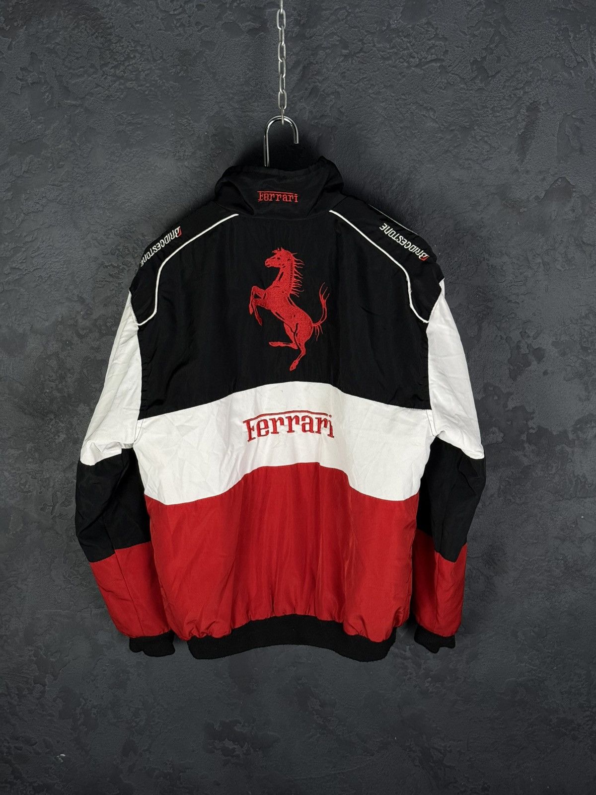 Vintage Vintage Ferrari Racing Jacket F1 Bomber Retro Size US M / EU 48-50 / 2 - 18 Thumbnail