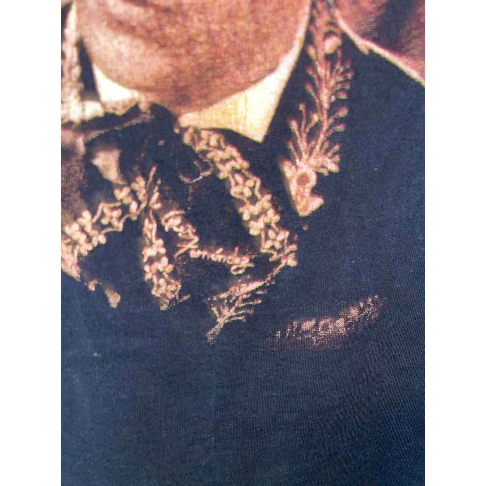 Vintage Y2K Alejando Fernandez Shirt Entre Tus Brazos Mexican 2000s Size US M / EU 48-50 / 2 - 4 Thumbnail