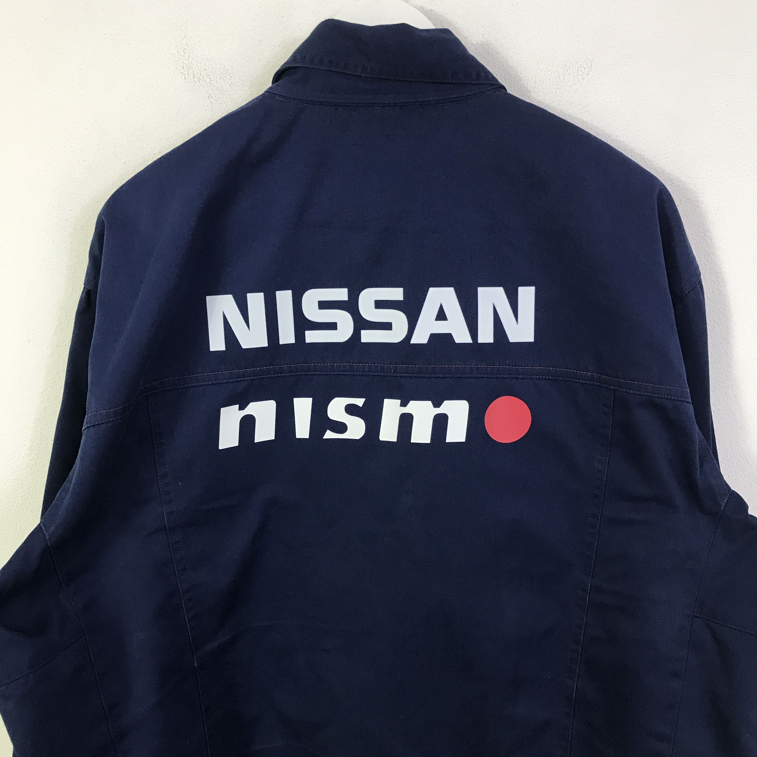 Japanese Brand nissan nismo racing navy custom work Japan jacket K122B6 Size US XL / EU 56 / 4 - 2 Thumbnail
