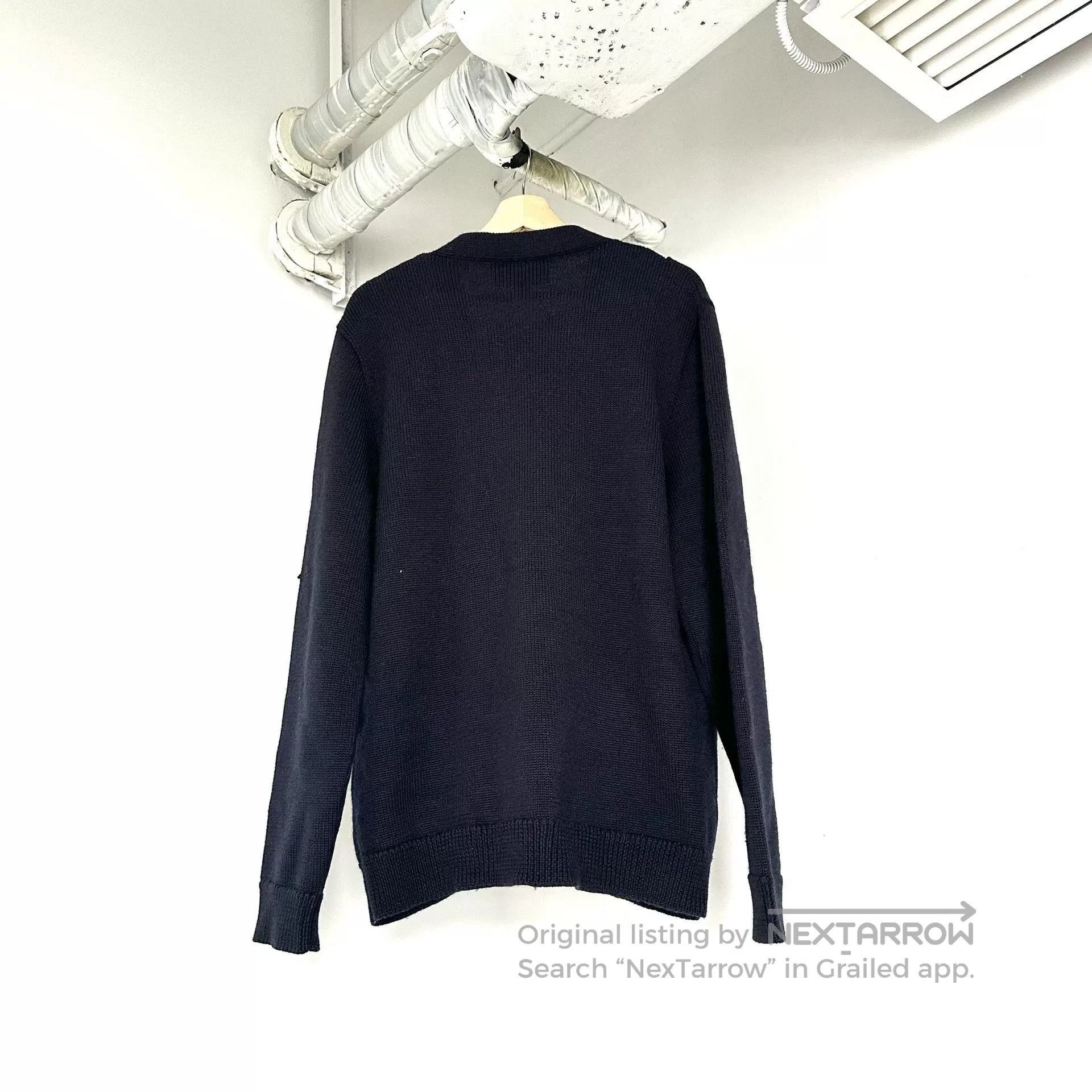 Gucci Gucci Anchor Badge Embroidered Cardigan. Size US M / EU 48-50 / 2 - 2 Thumbnail