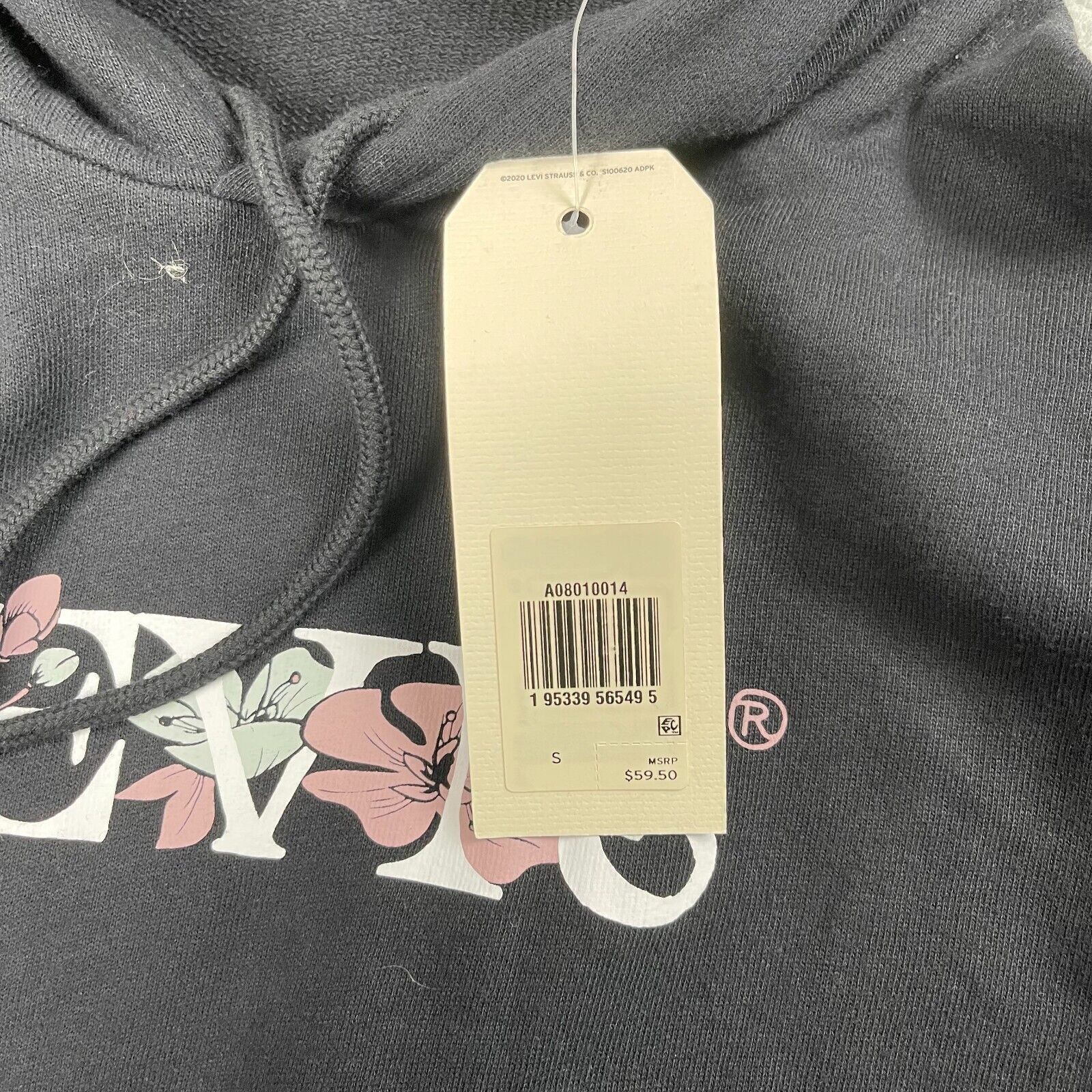 Levi's Levis Hoodie Mens Long Sleeve Kangaroo Pockets Pullover Size US S / EU 44-46 / 1 - 3 Thumbnail