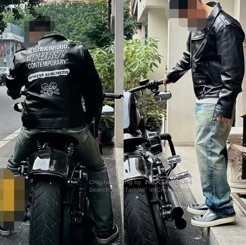 Other Cowhide biker jacket Size US XS / EU 42 / 0 - 2 Thumbnail